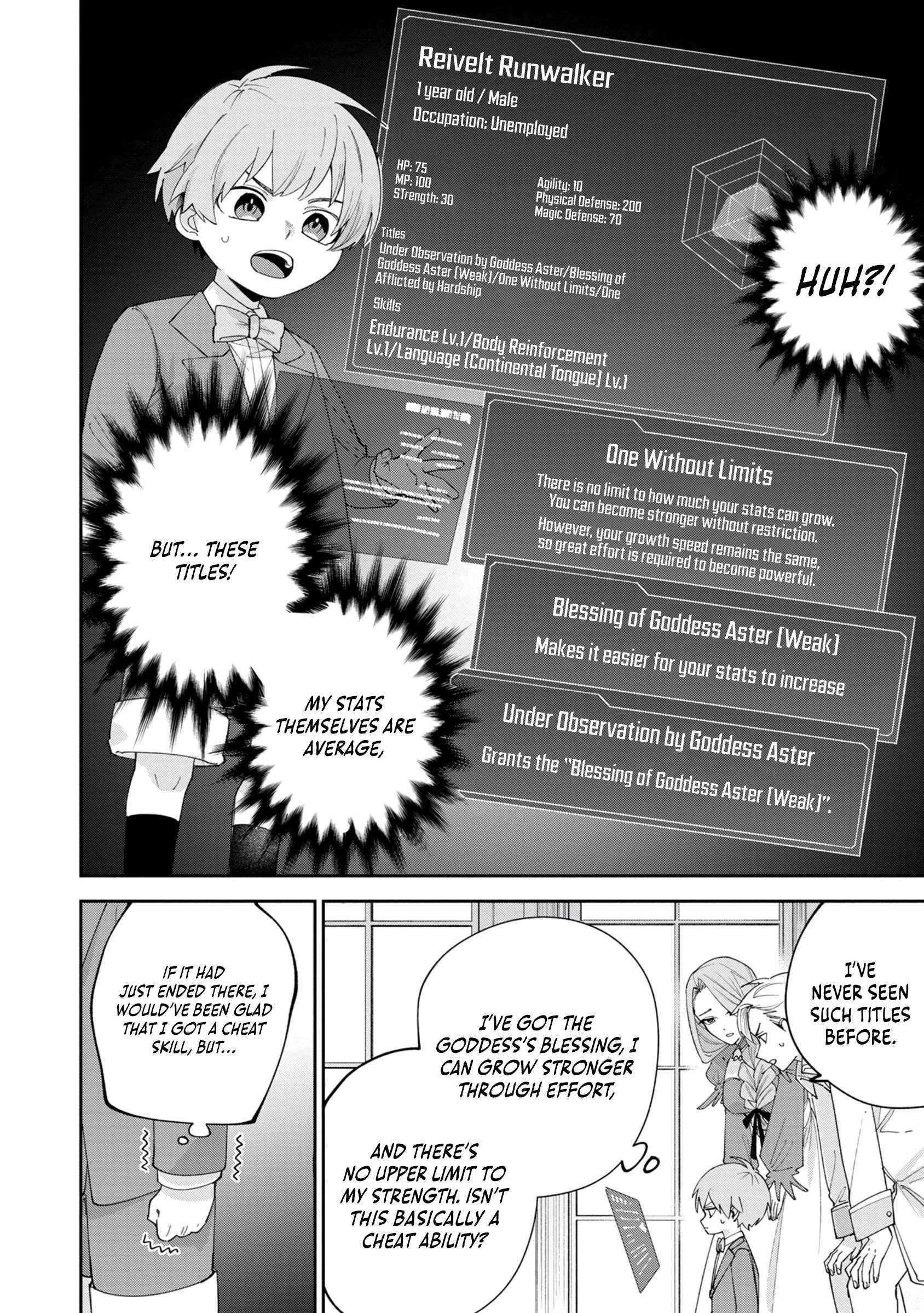 After Being Reincarnated and Getting a Fast-growth Cheat Skill, I Also Ended Up With the Most Terrifying Skill?! Chapter 1 page 14 - 