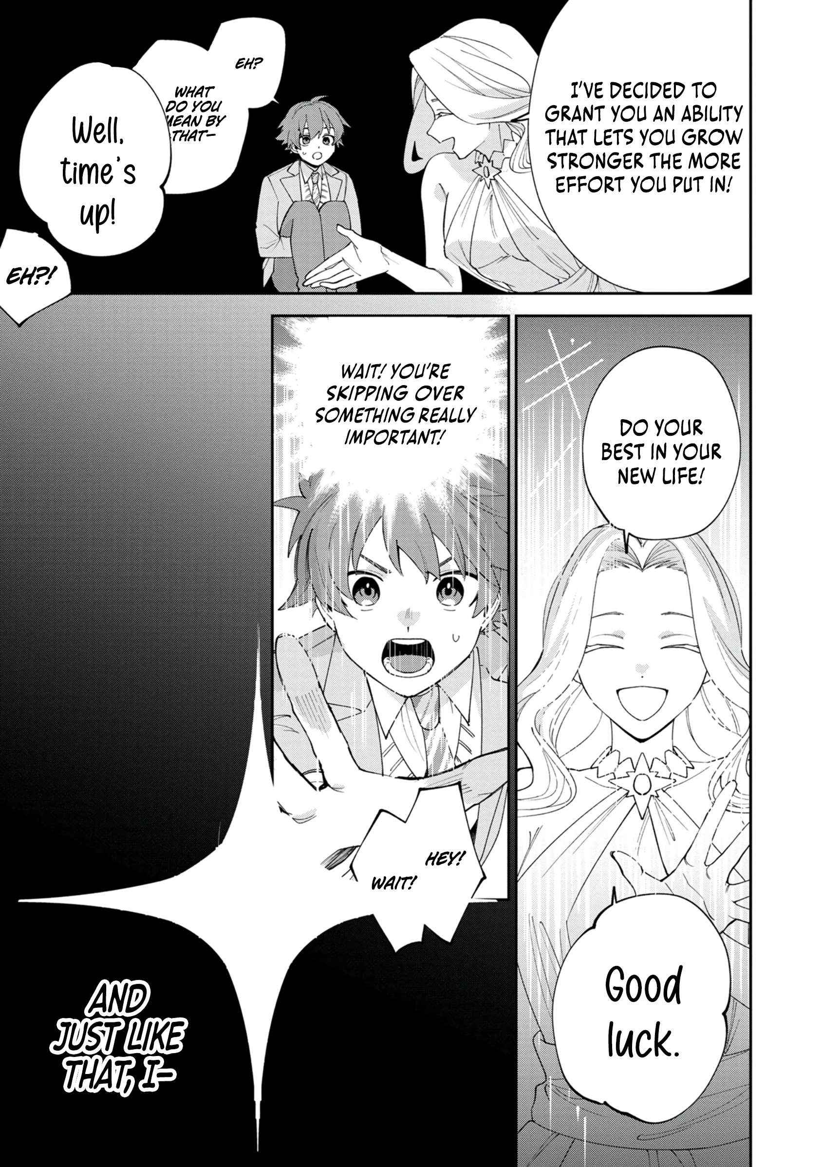 After Being Reincarnated and Getting a Fast-growth Cheat Skill, I Also Ended Up With the Most Terrifying Skill?! Chapter 1 page 21 - 