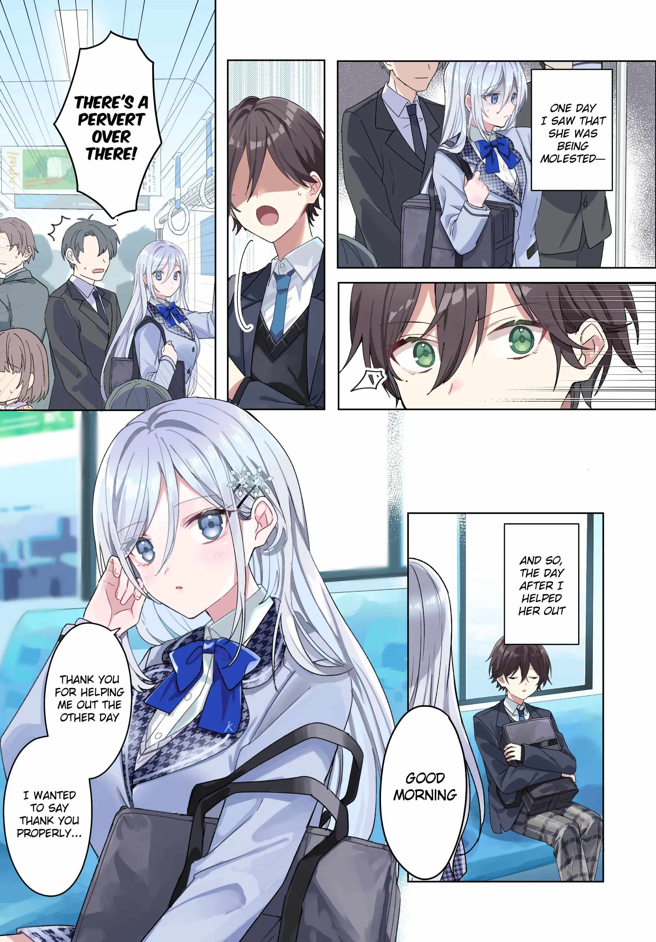 After helping “Ice Princess” from another school, I decided to start as a friend Chapter 0 page 3 - 