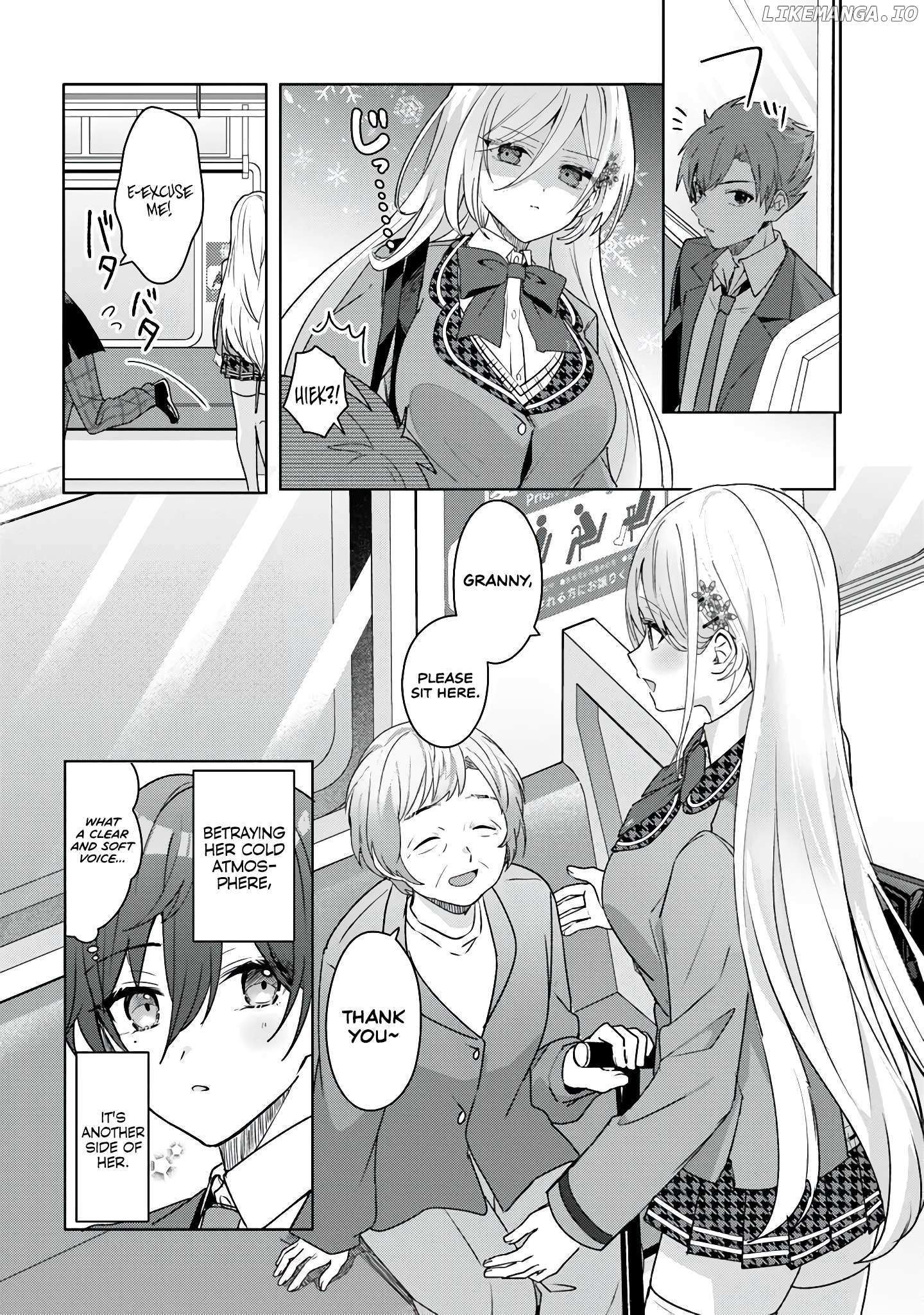 After helping “Ice Princess” from another school, I decided to start as a friend Chapter 1.1 page 6 - 