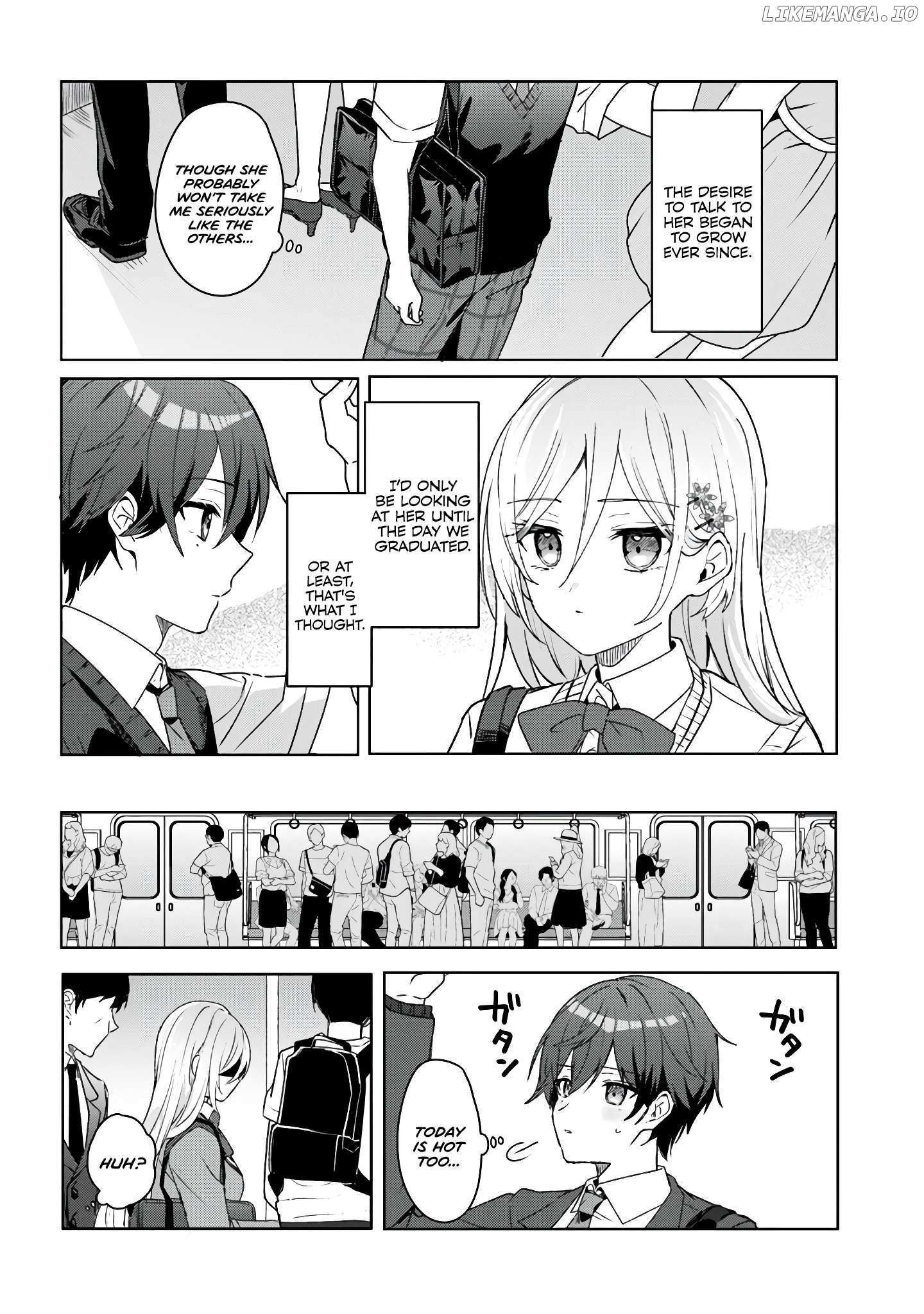 After helping “Ice Princess” from another school, I decided to start as a friend Chapter 1.1 page 8 - 