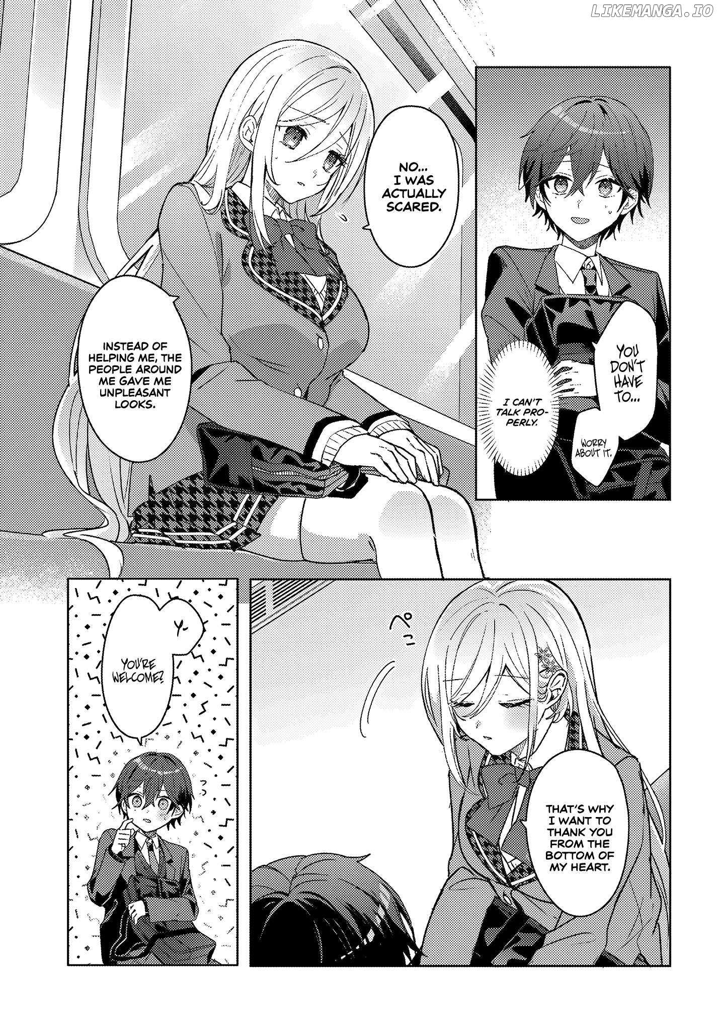 After helping “Ice Princess” from another school, I decided to start as a friend Chapter 1.2 page 4 - 