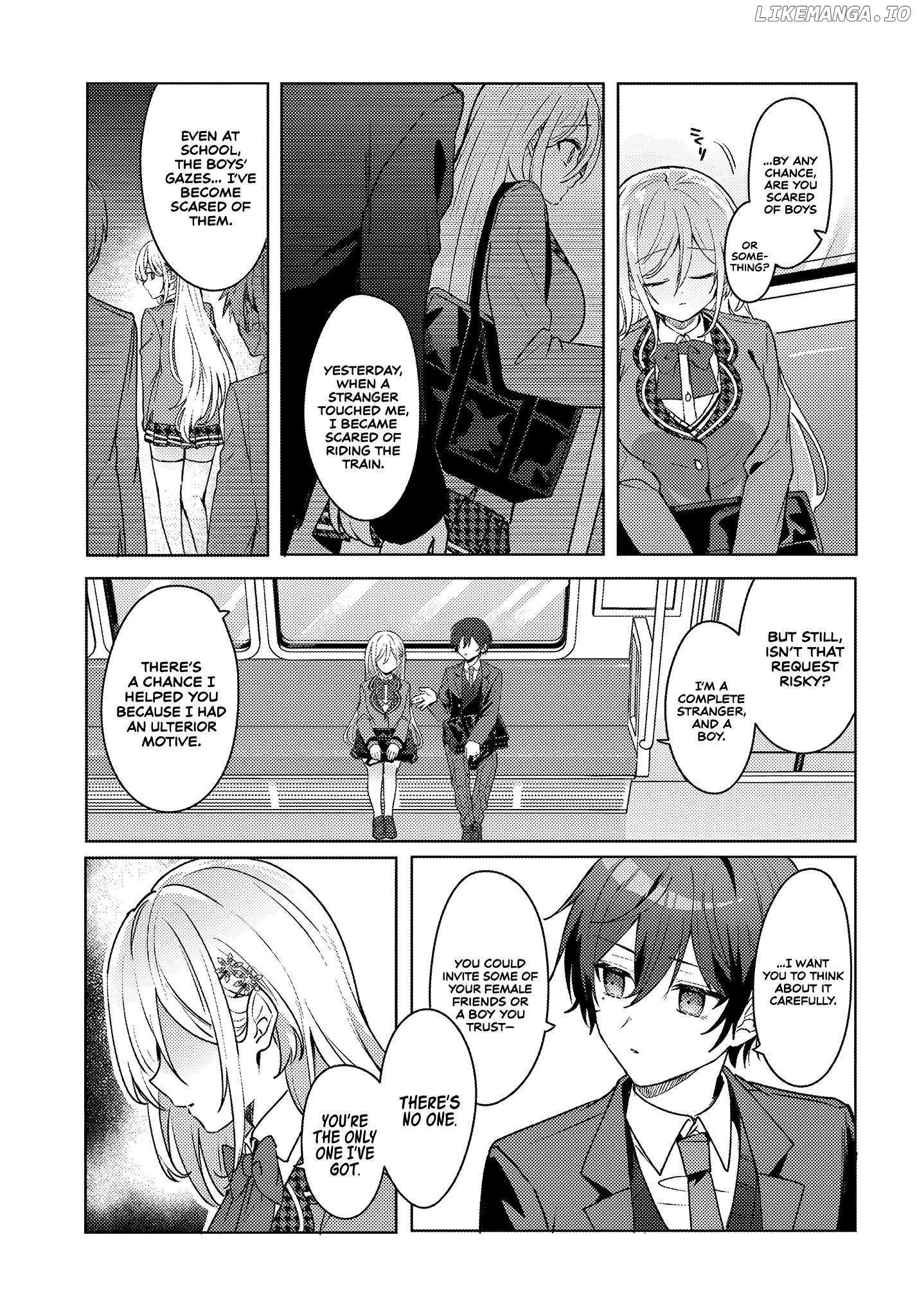 After helping “Ice Princess” from another school, I decided to start as a friend Chapter 1.2 page 8 - 
