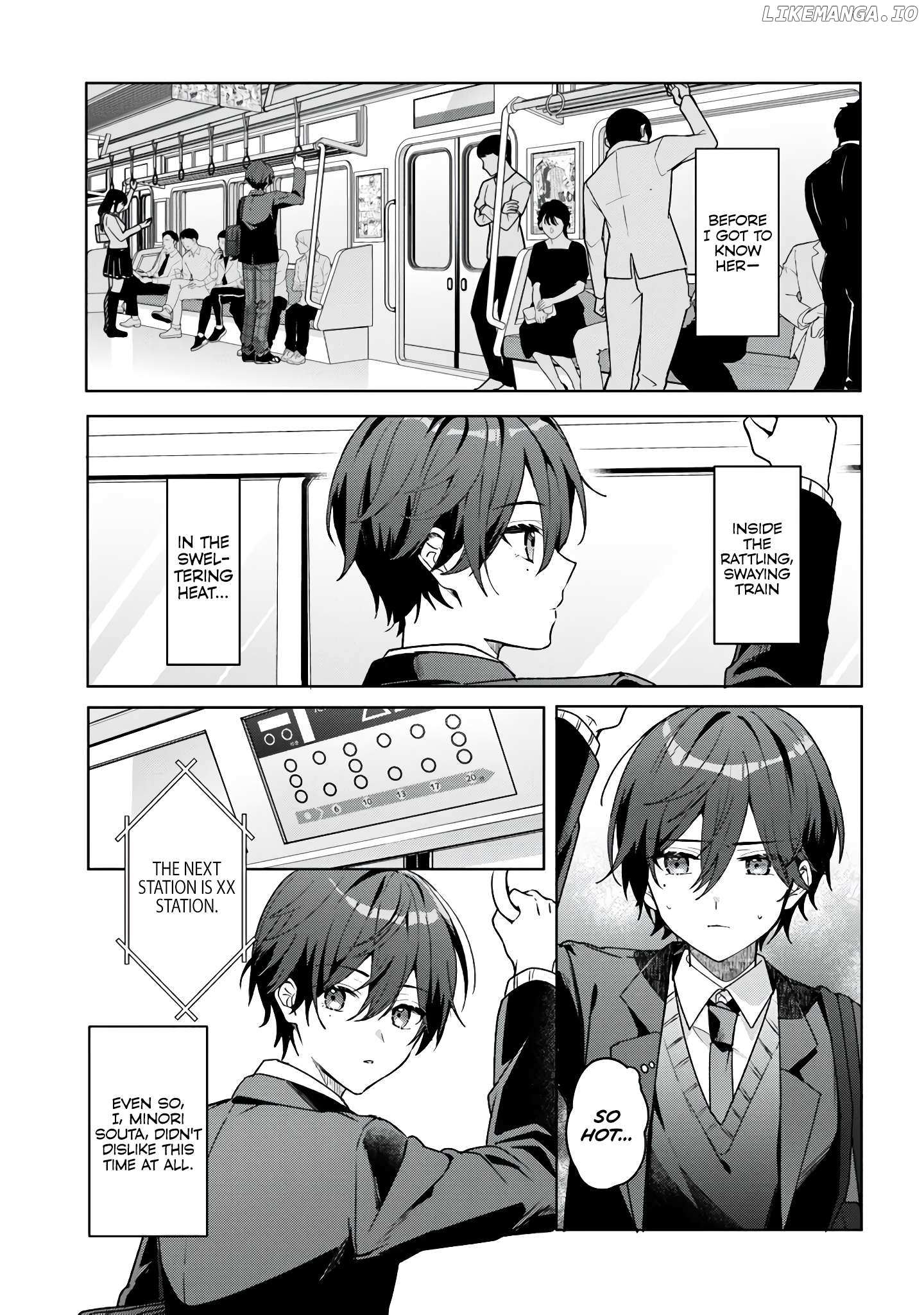 After helping “Ice Princess” from another school, I decided to start as a friend Chapter 1 page 3 - 