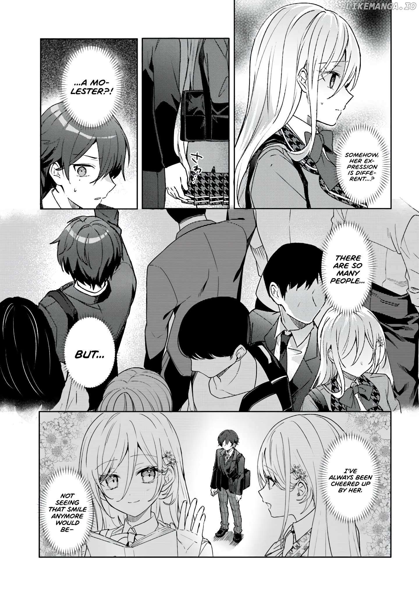 After helping “Ice Princess” from another school, I decided to start as a friend Chapter 1 page 9 - 