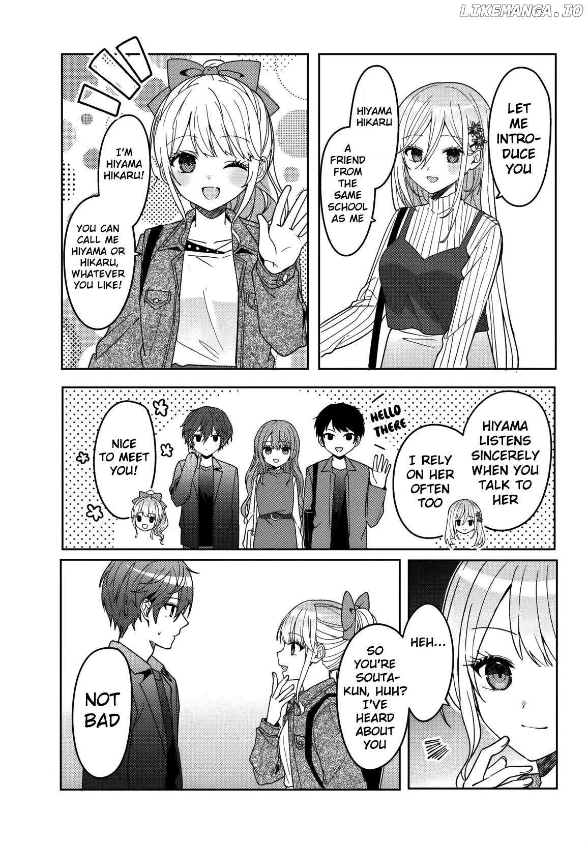 After helping “Ice Princess” from another school, I decided to start as a friend Chapter 10 page 24 - 