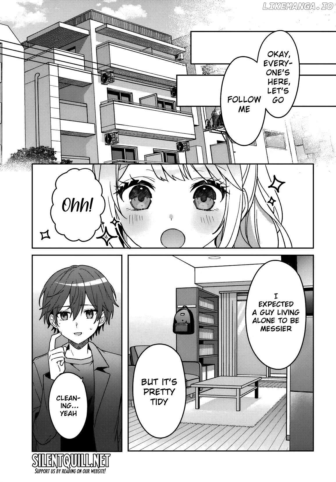 After helping “Ice Princess” from another school, I decided to start as a friend Chapter 10 page 26 - 