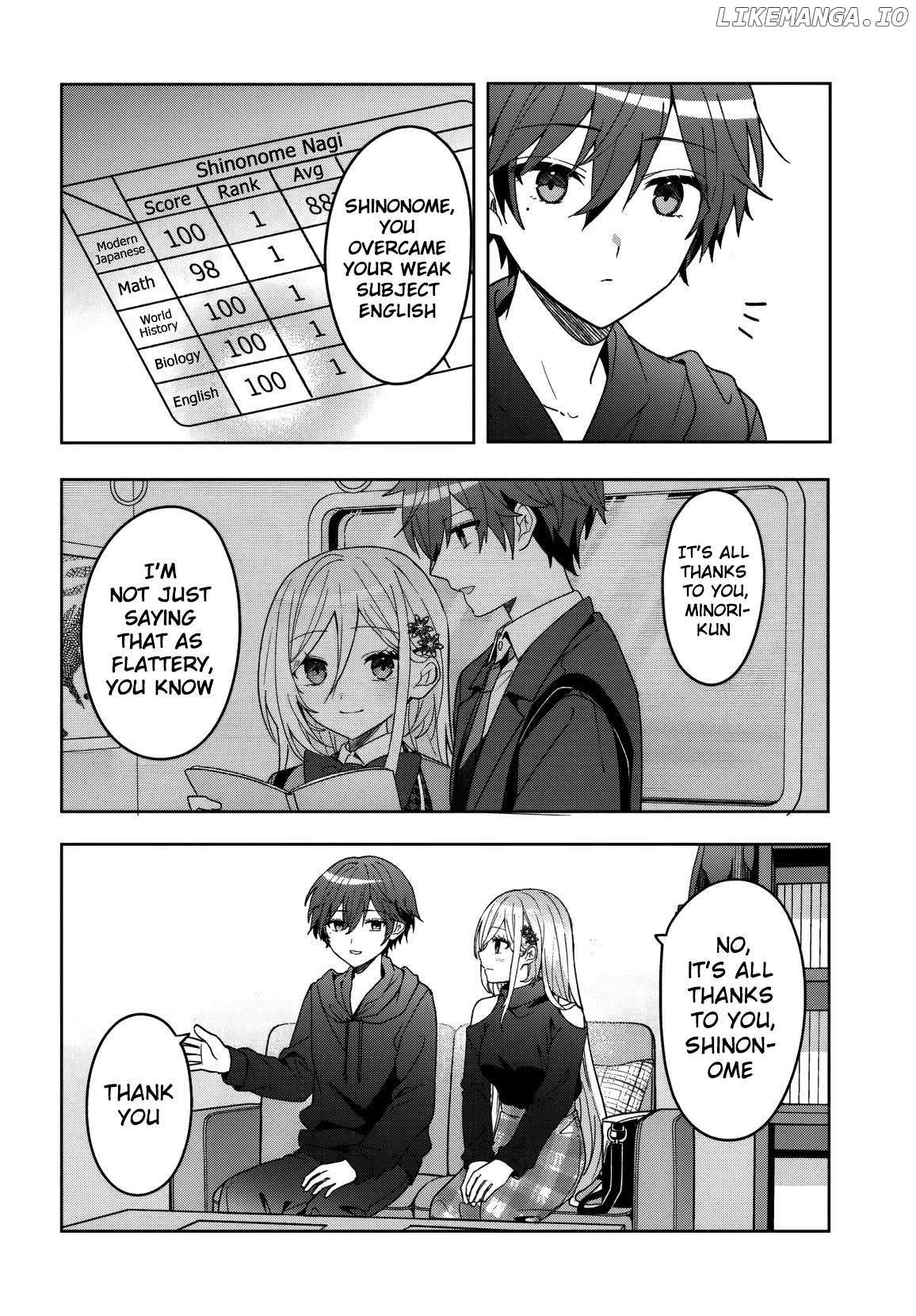 After helping “Ice Princess” from another school, I decided to start as a friend Chapter 10 page 9 - 