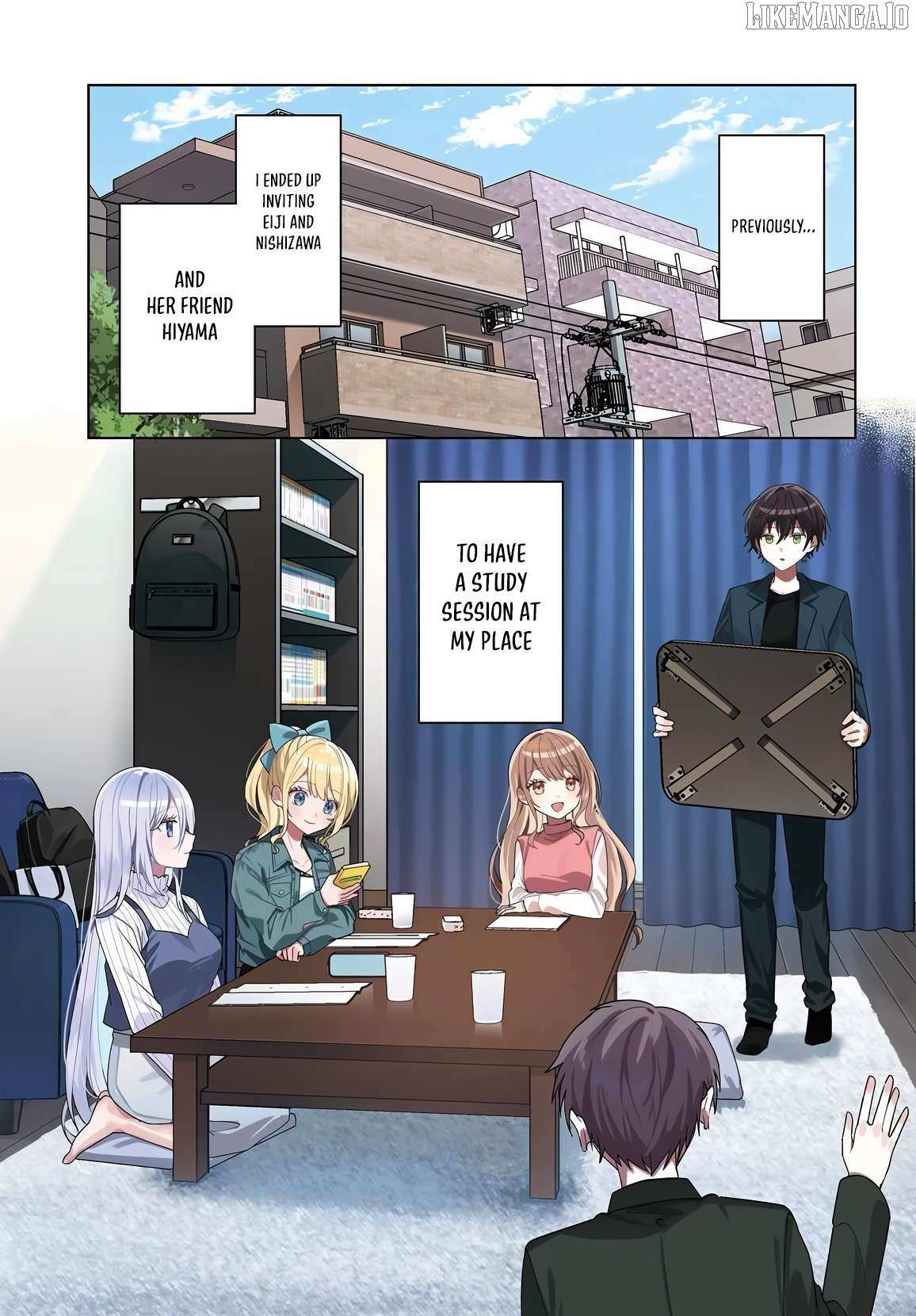 After helping “Ice Princess” from another school, I decided to start as a friend Chapter 11.1 page 2 - 