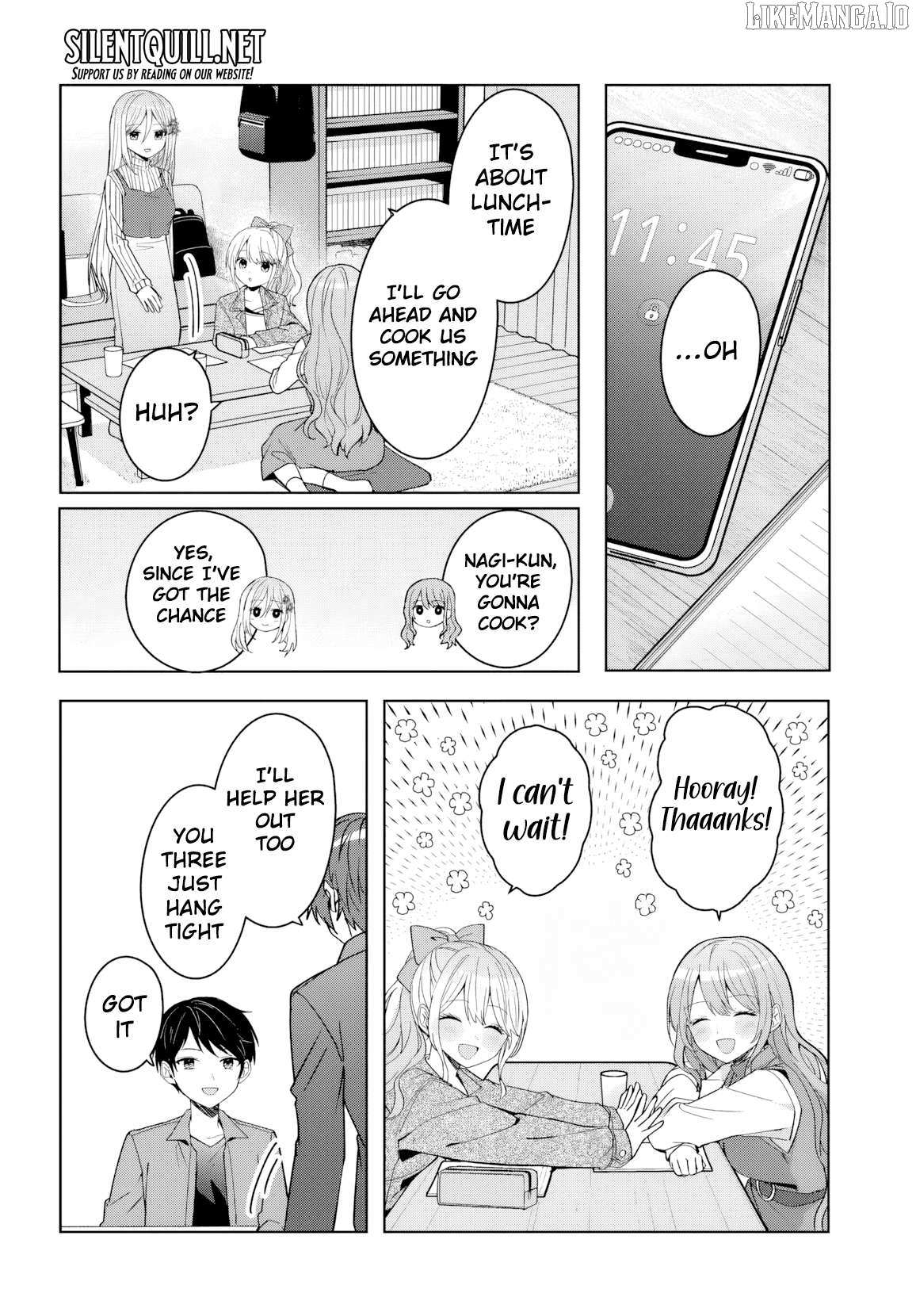 After helping “Ice Princess” from another school, I decided to start as a friend Chapter 11.1 page 5 - 
