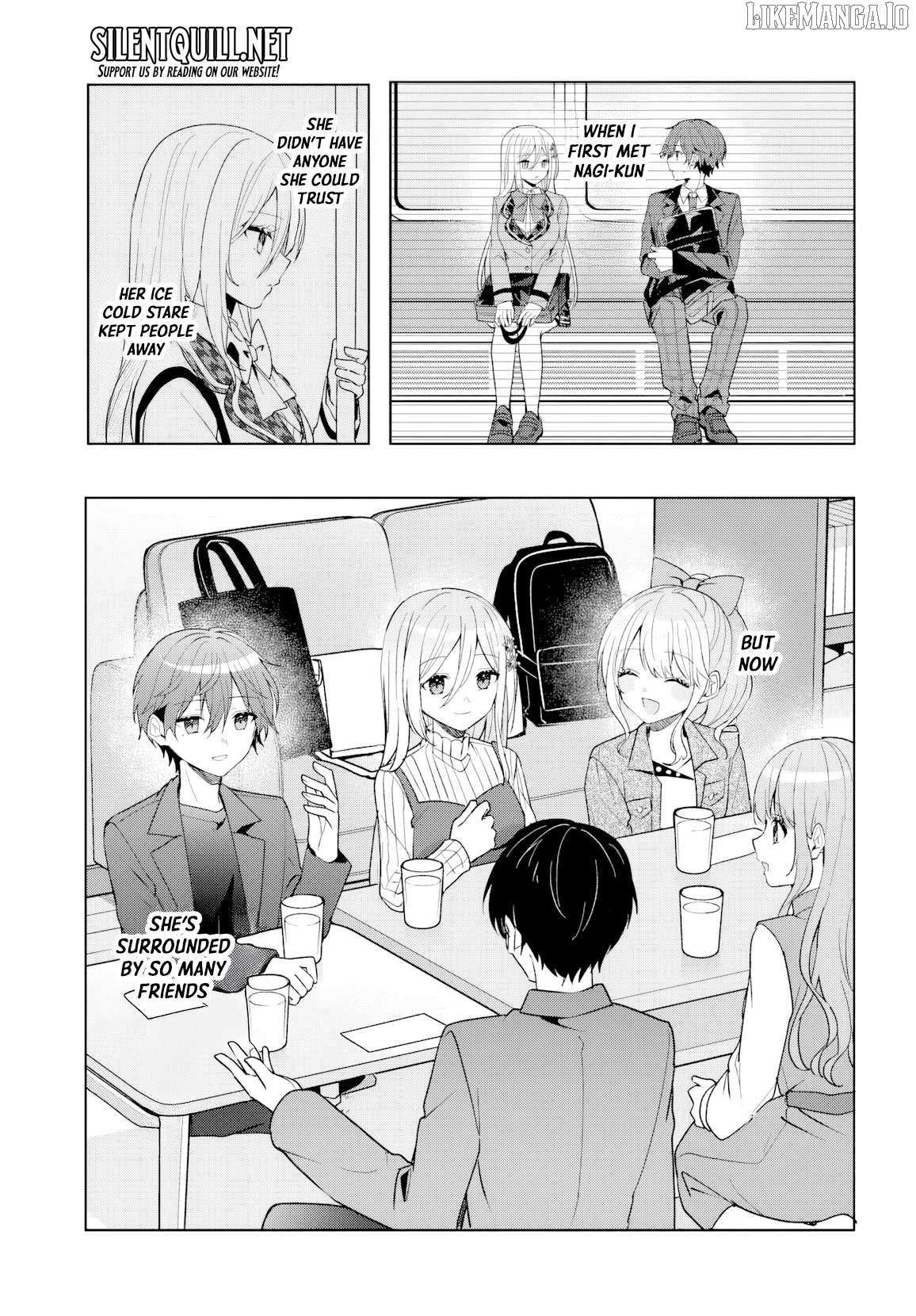 After helping “Ice Princess” from another school, I decided to start as a friend Chapter 11.2 page 13 - 