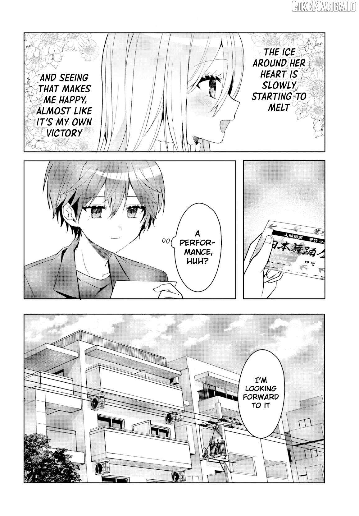 After helping “Ice Princess” from another school, I decided to start as a friend Chapter 11.2 page 14 - 