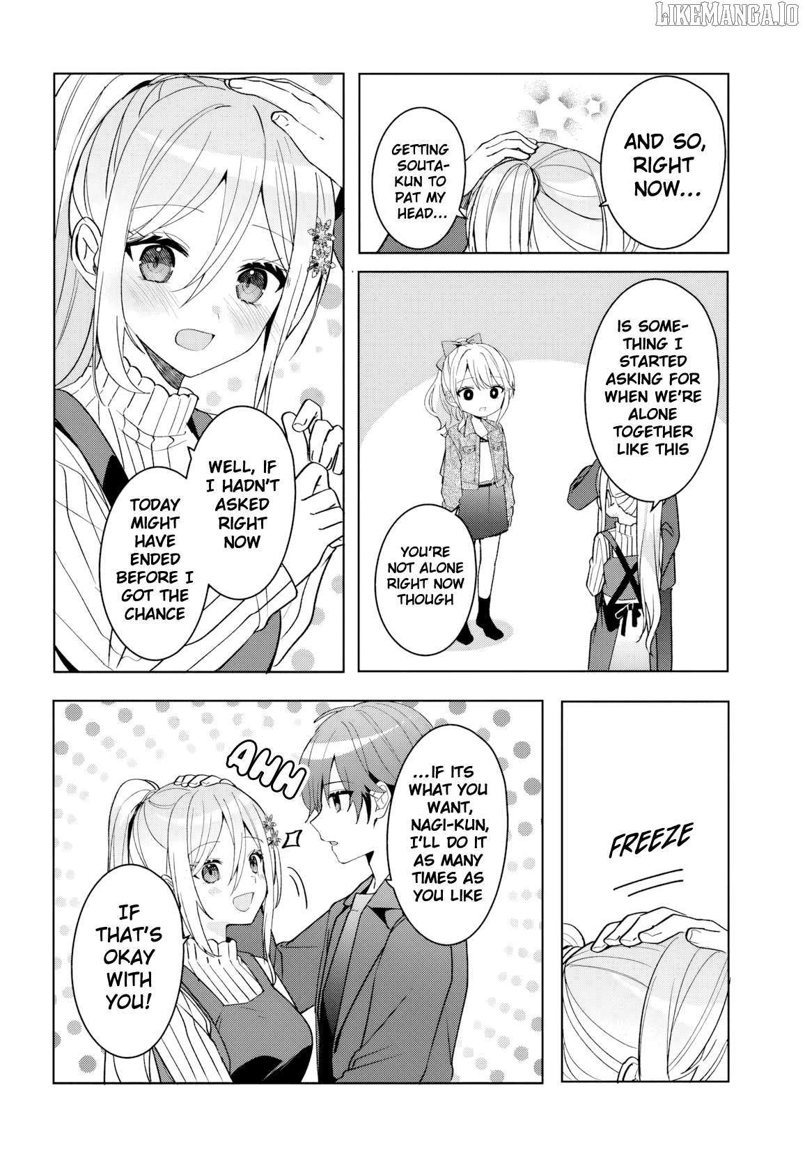 After helping “Ice Princess” from another school, I decided to start as a friend Chapter 11.2 page 4 - 