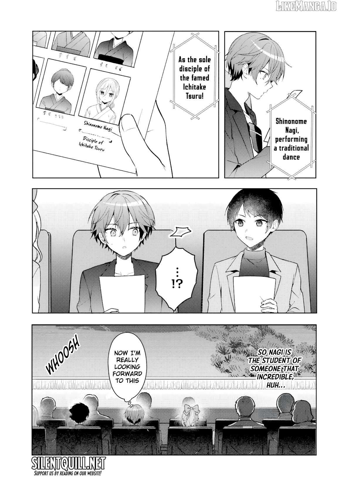 After helping “Ice Princess” from another school, I decided to start as a friend Chapter 12.1 page 8 - 