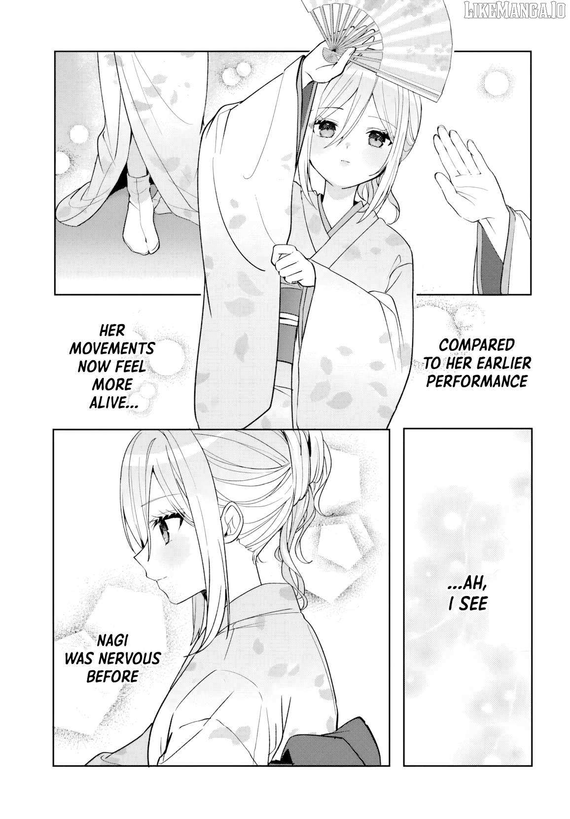 After helping “Ice Princess” from another school, I decided to start as a friend Chapter 12.2 page 12 - 