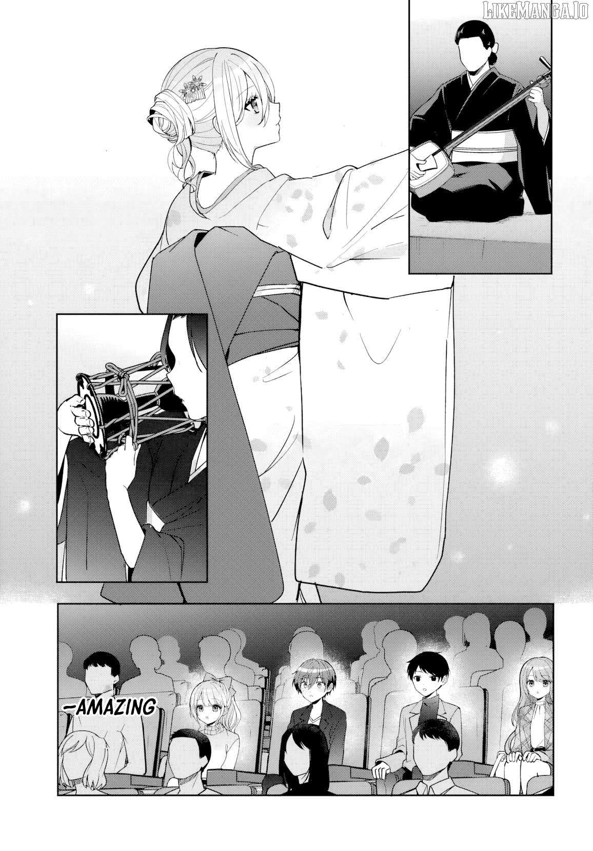 After helping “Ice Princess” from another school, I decided to start as a friend Chapter 12.2 page 4 - 