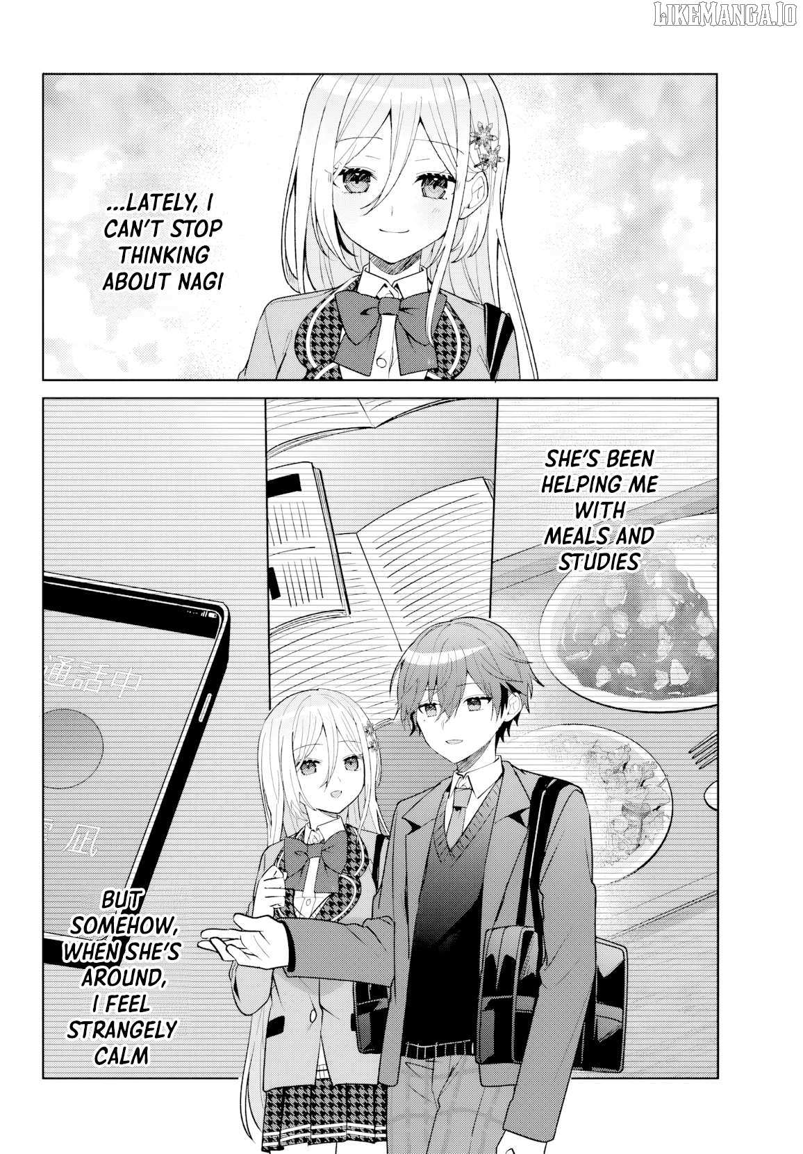 After helping “Ice Princess” from another school, I decided to start as a friend Chapter 12.2 page 7 - 