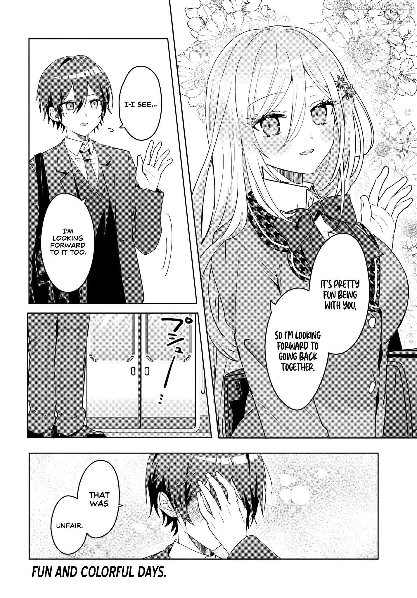 After helping “Ice Princess” from another school, I decided to start as a friend Chapter 2.2 page 17 - 