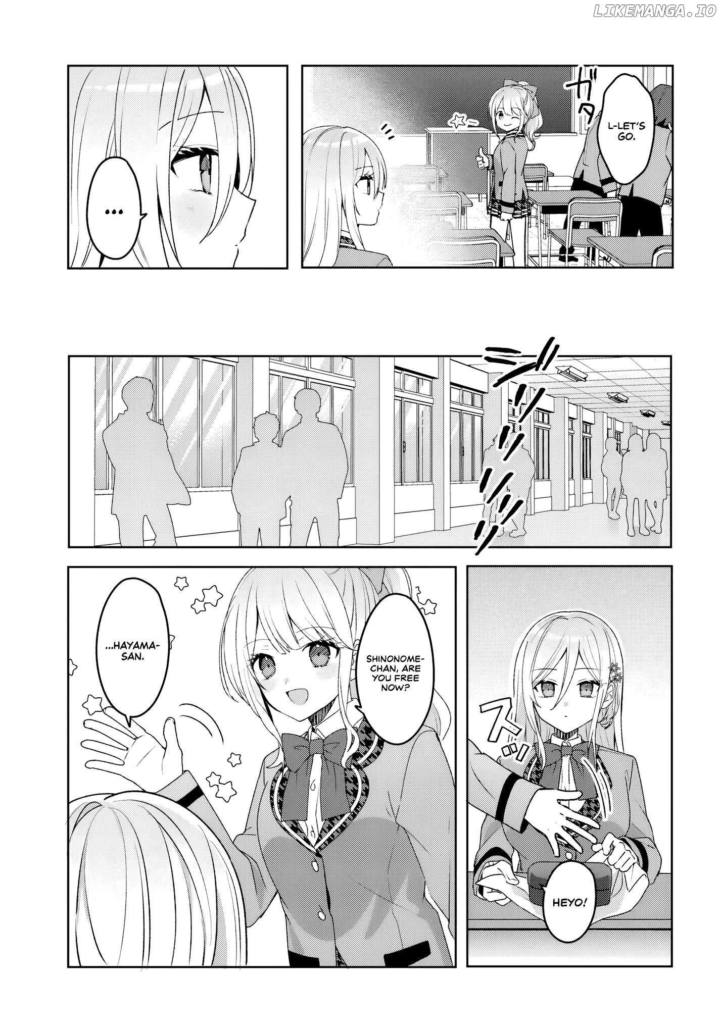 After helping “Ice Princess” from another school, I decided to start as a friend Chapter 2.2 page 4 - 