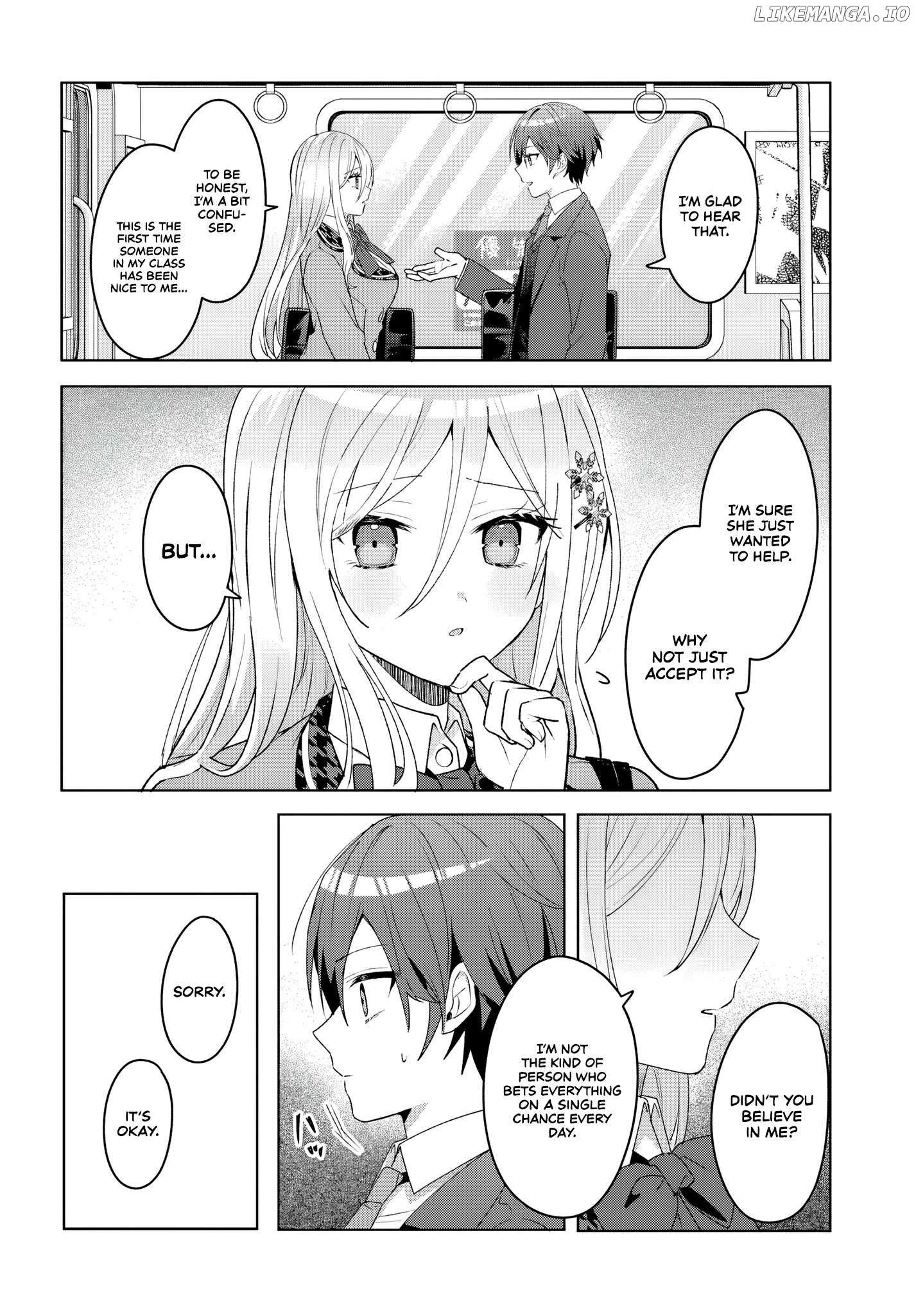 After helping “Ice Princess” from another school, I decided to start as a friend Chapter 2.2 page 7 - 