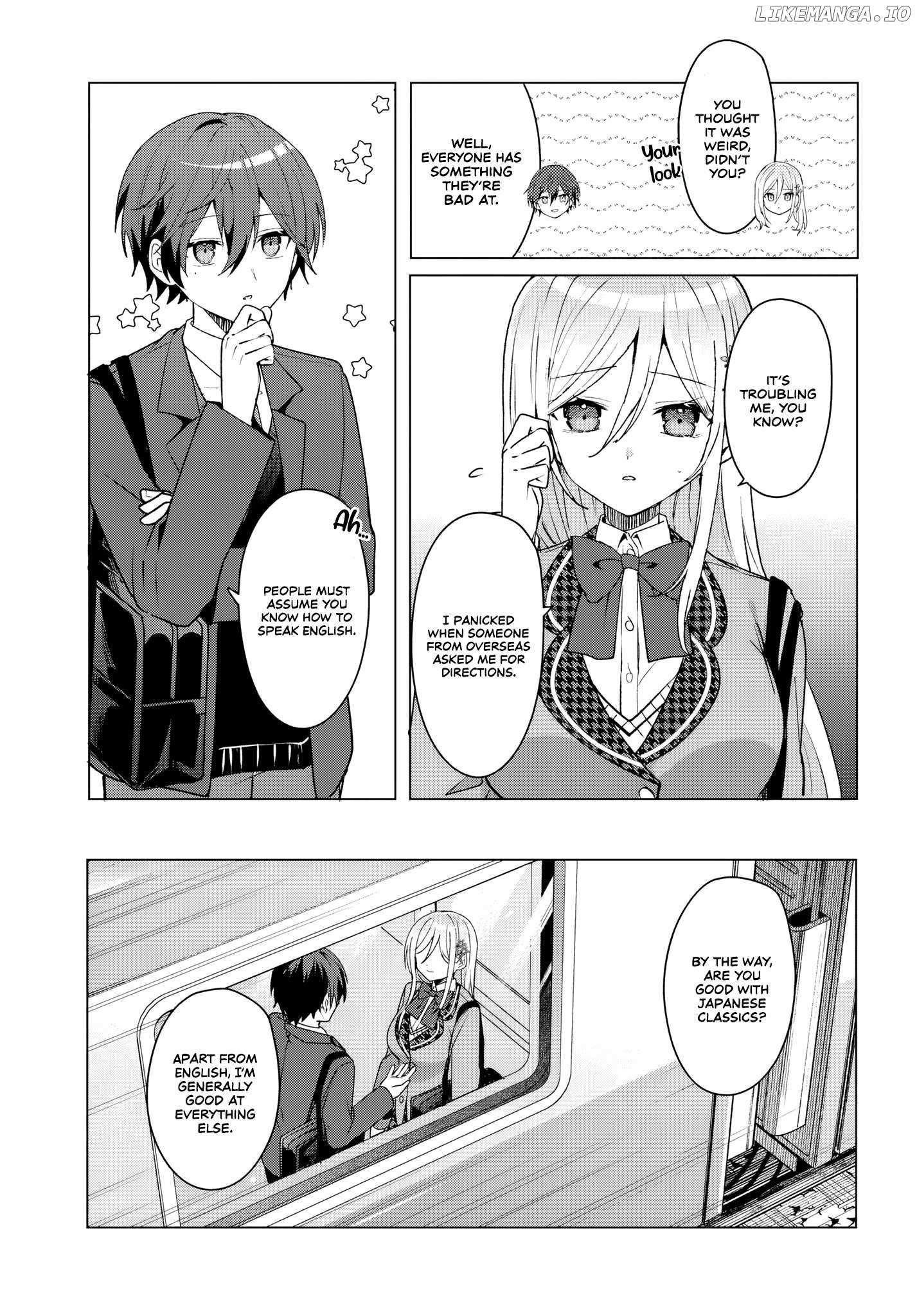 After helping “Ice Princess” from another school, I decided to start as a friend Chapter 3.1 page 9 - 