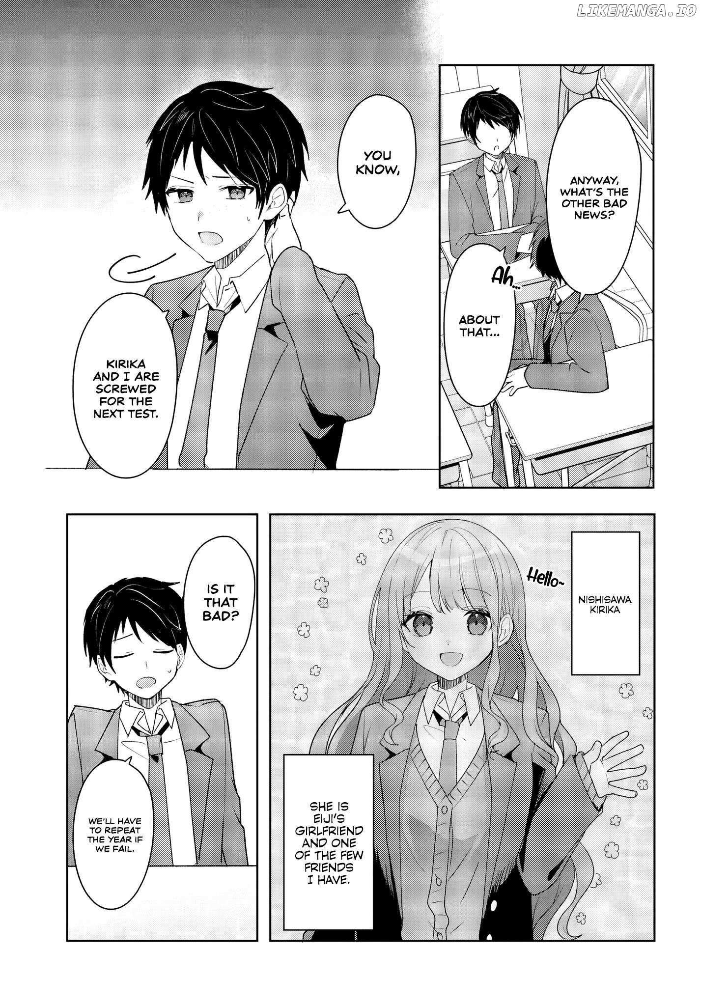 After helping “Ice Princess” from another school, I decided to start as a friend Chapter 4.1 page 7 - 