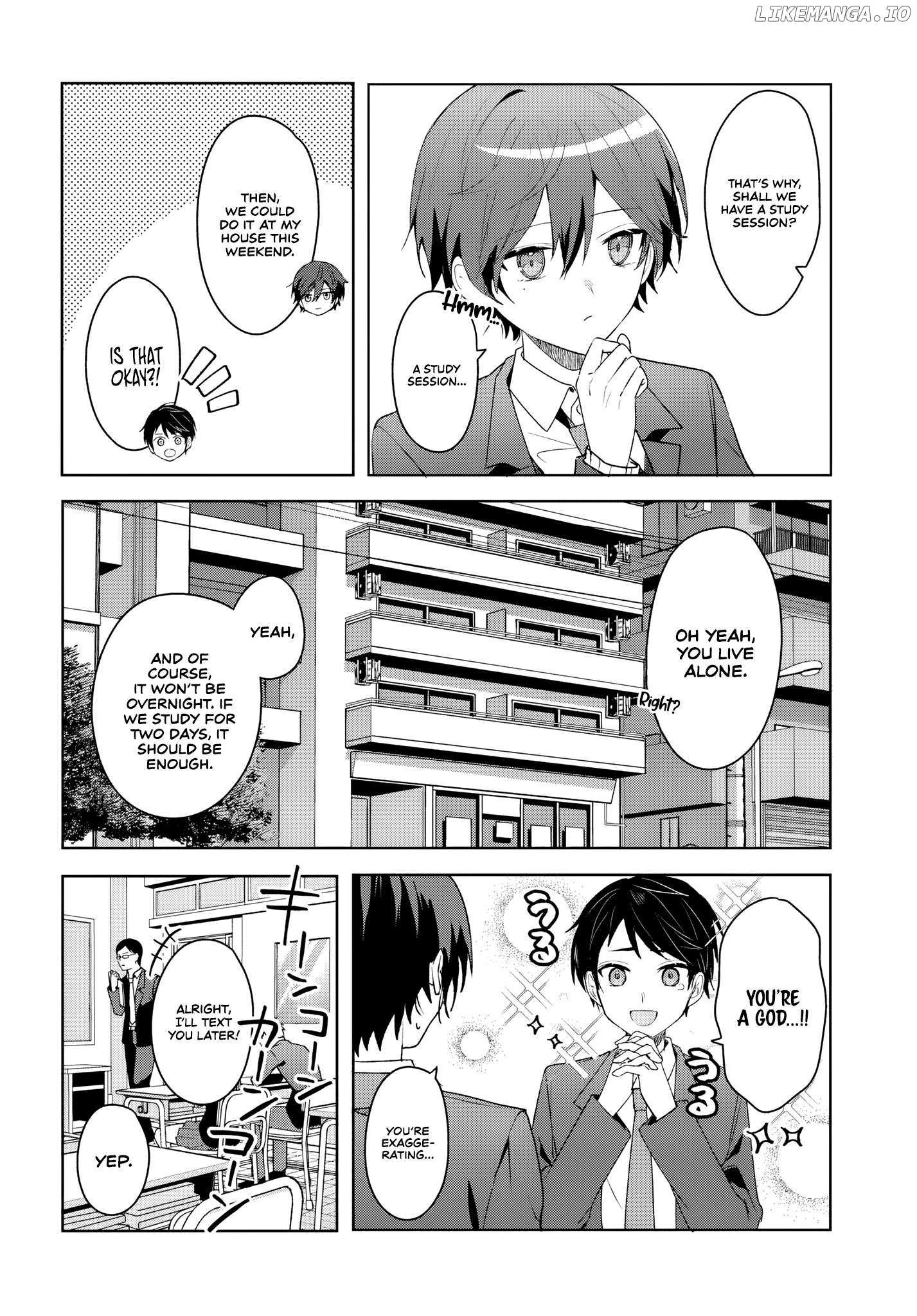 After helping “Ice Princess” from another school, I decided to start as a friend Chapter 4.1 page 8 - 