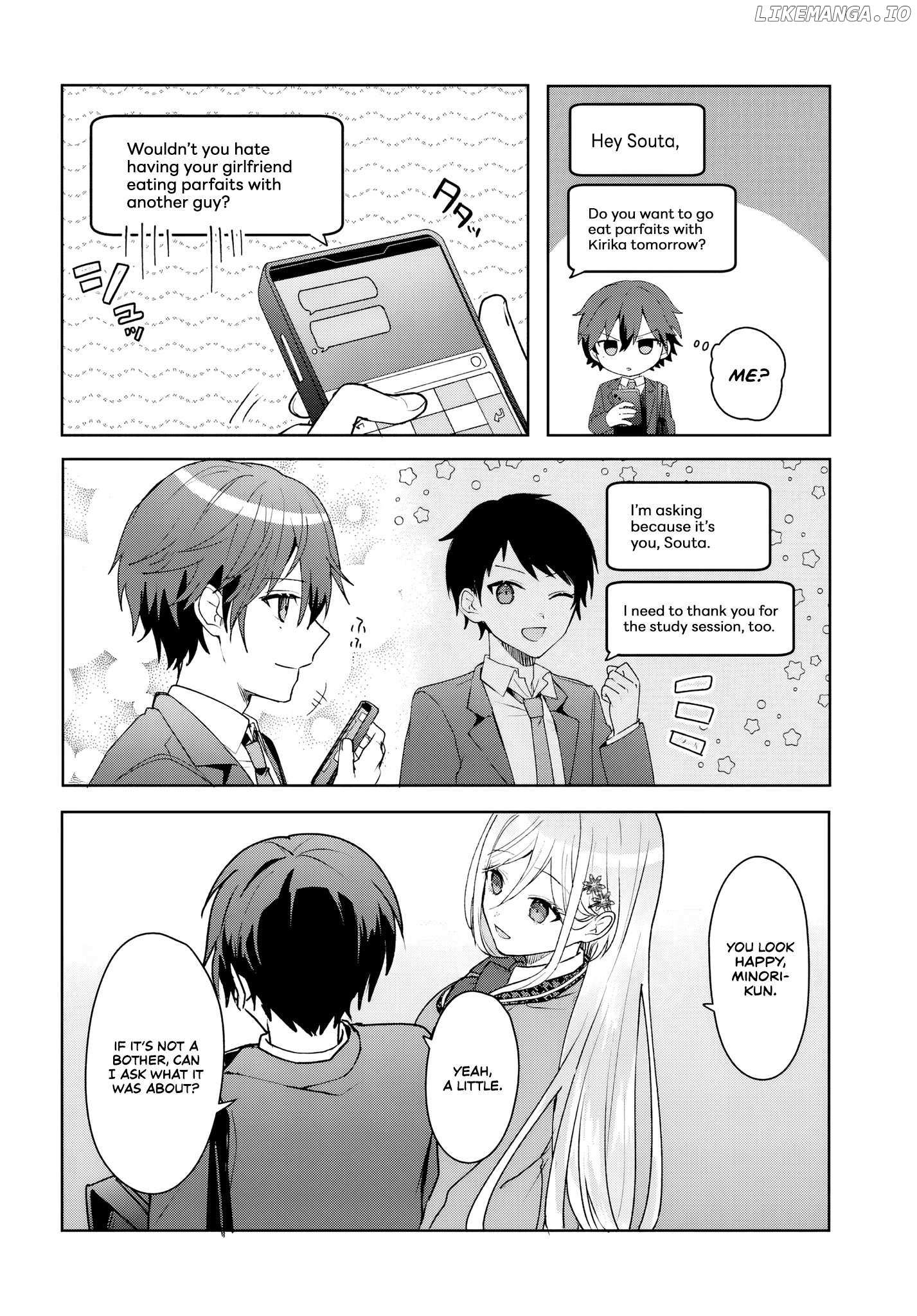 After helping “Ice Princess” from another school, I decided to start as a friend Chapter 4.2 page 4 - 
