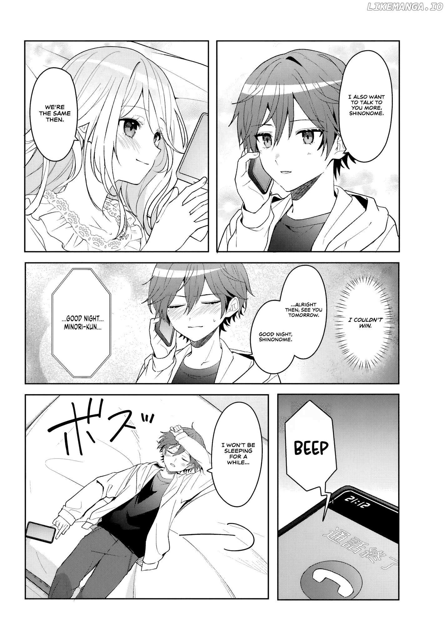 After helping “Ice Princess” from another school, I decided to start as a friend Chapter 8 page 22 - 