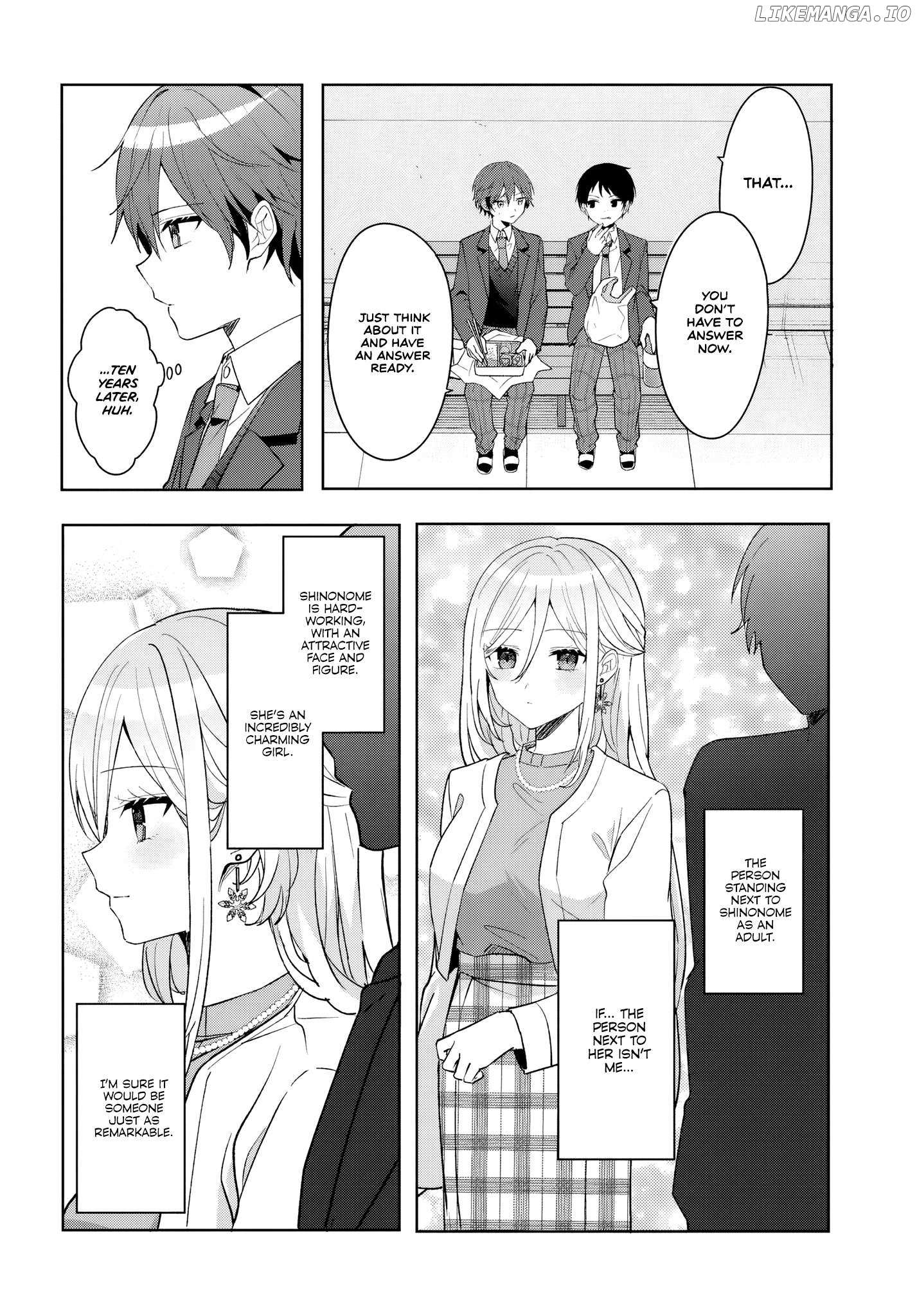 After helping “Ice Princess” from another school, I decided to start as a friend Chapter 8 page 10 - 