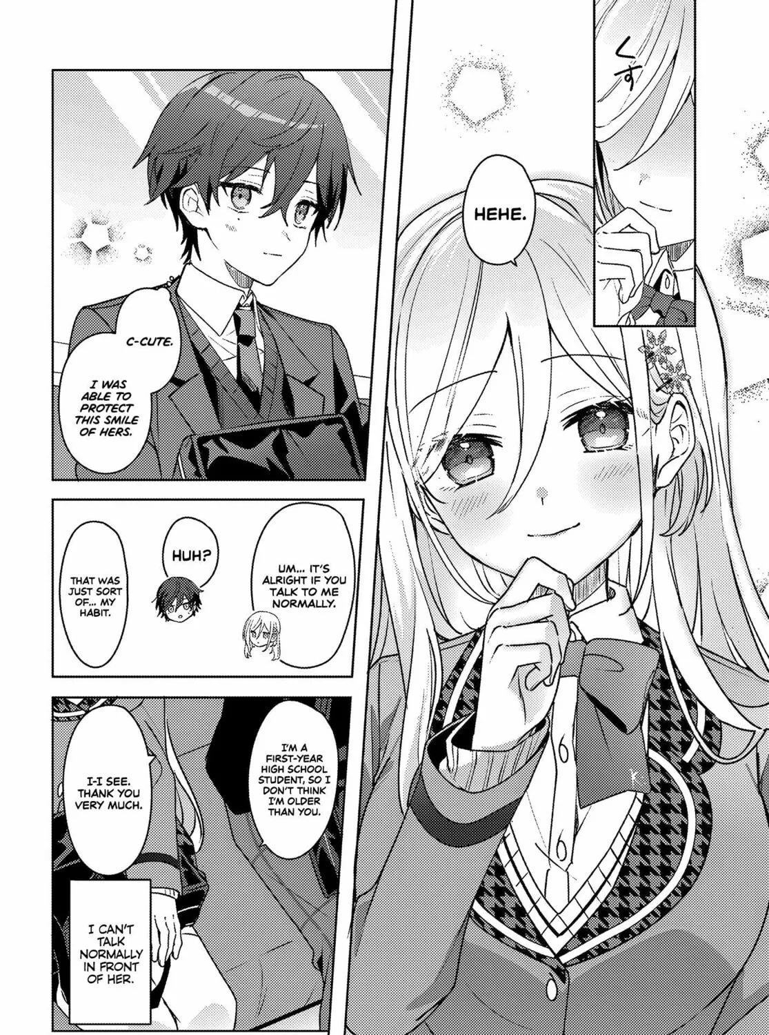 After Helping the "Ice Princess" from Another School, I Decided to Start as a Friend. Chapter 1.2 page 9 - 
