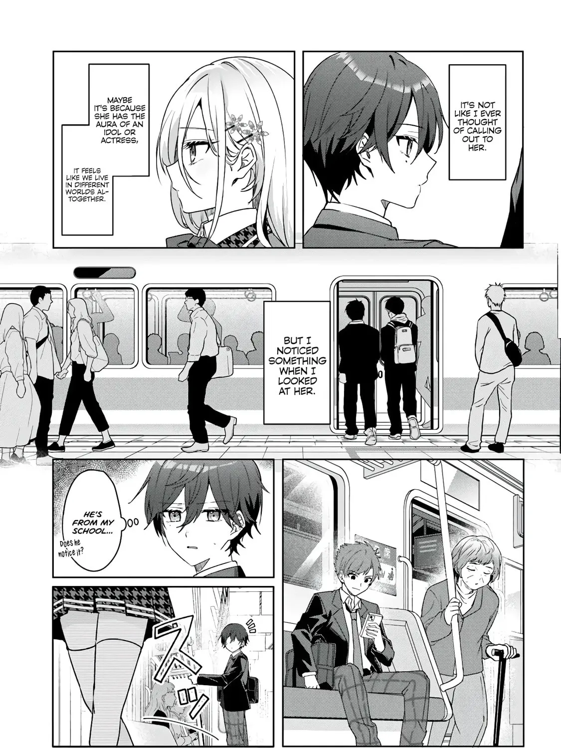 After Helping the "Ice Princess" from Another School, I Decided to Start as a Friend. Chapter 1 page 9 - 
