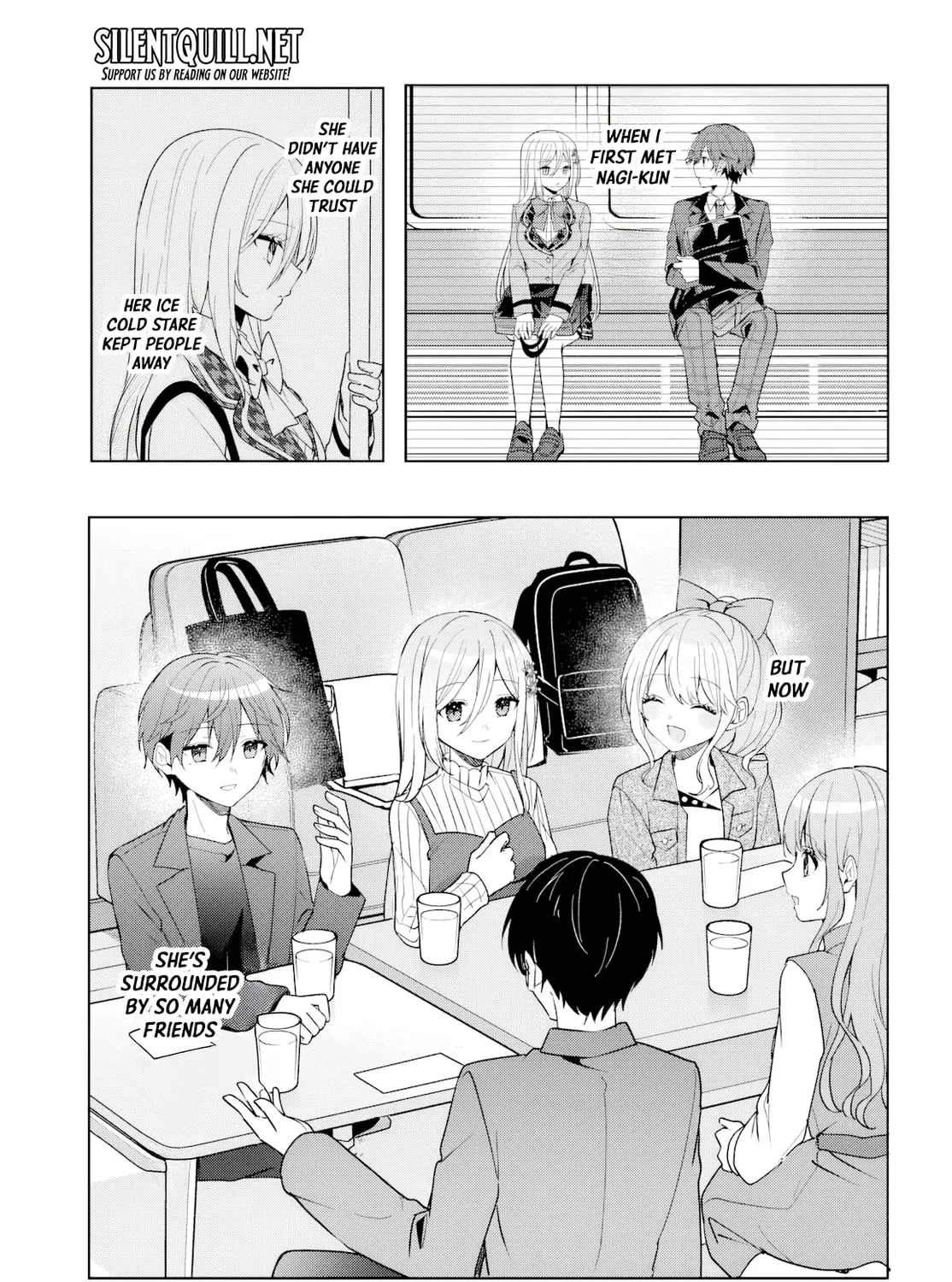 After Helping the "Ice Princess" from Another School, I Decided to Start as a Friend. Chapter 11.2 page 24 - 