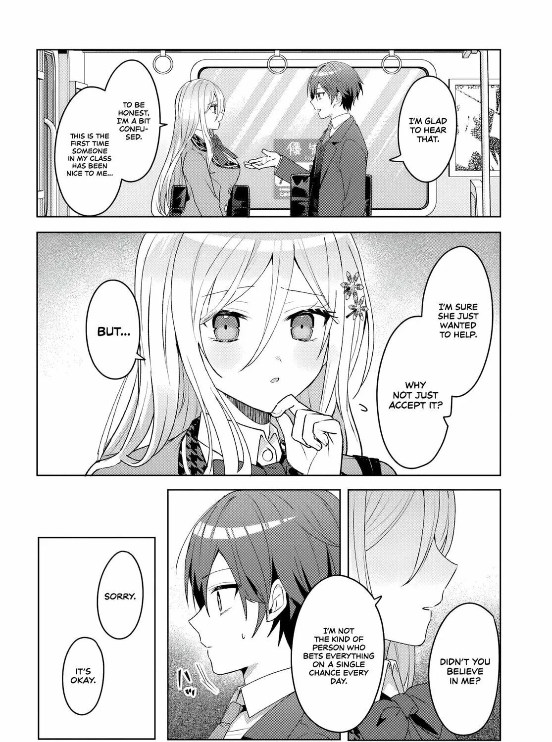 After Helping the "Ice Princess" from Another School, I Decided to Start as a Friend. Chapter 2.2 page 13 - 