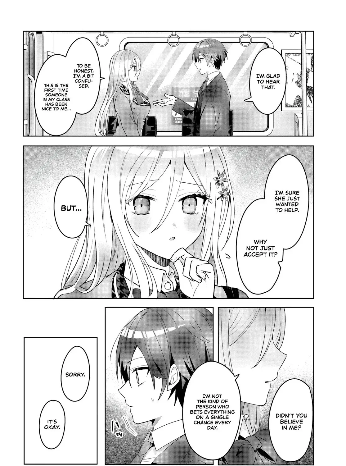 After Helping the "Ice Princess" from Another School, I Decided to Start as a Friend. Chapter 2 page 36 - 