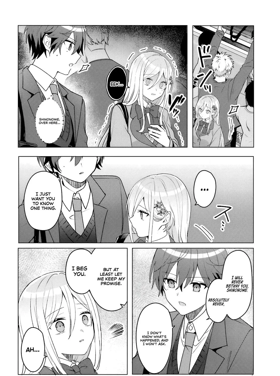 After Helping the "Ice Princess" from Another School, I Decided to Start as a Friend. Chapter 3 page 44 - 
