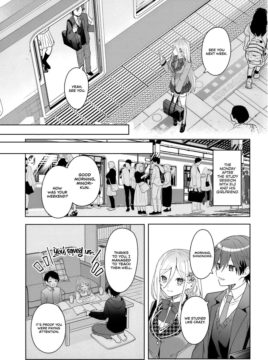 After Helping the "Ice Princess" from Another School, I Decided to Start as a Friend. Chapter 4.1 page 25 - 