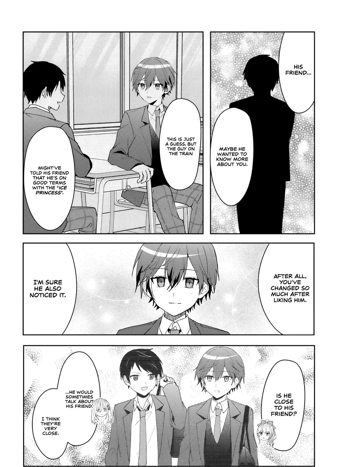 After Helping the "Ice Princess" from Another School, I Decided to Start as a Friend. Chapter 5 page 27 - 