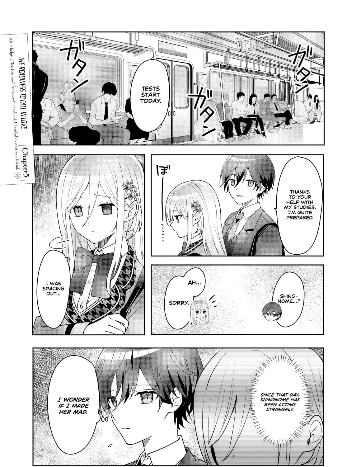 After Helping the "Ice Princess" from Another School, I Decided to Start as a Friend. Chapter 5 page 5 - 