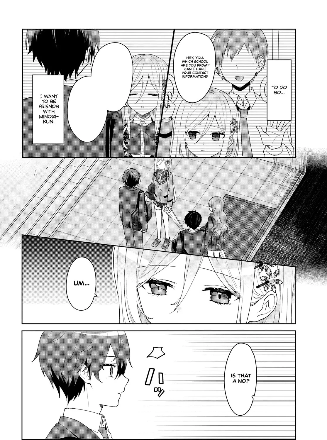 After Helping the "Ice Princess" from Another School, I Decided to Start as a Friend. Chapter 6 page 7 - 