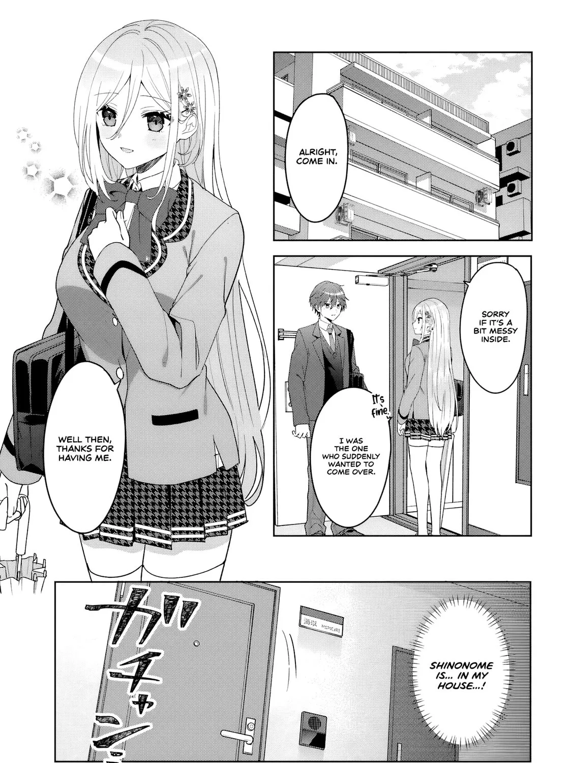 After Helping the "Ice Princess" from Another School, I Decided to Start as a Friend. Chapter 7 page 1 - 