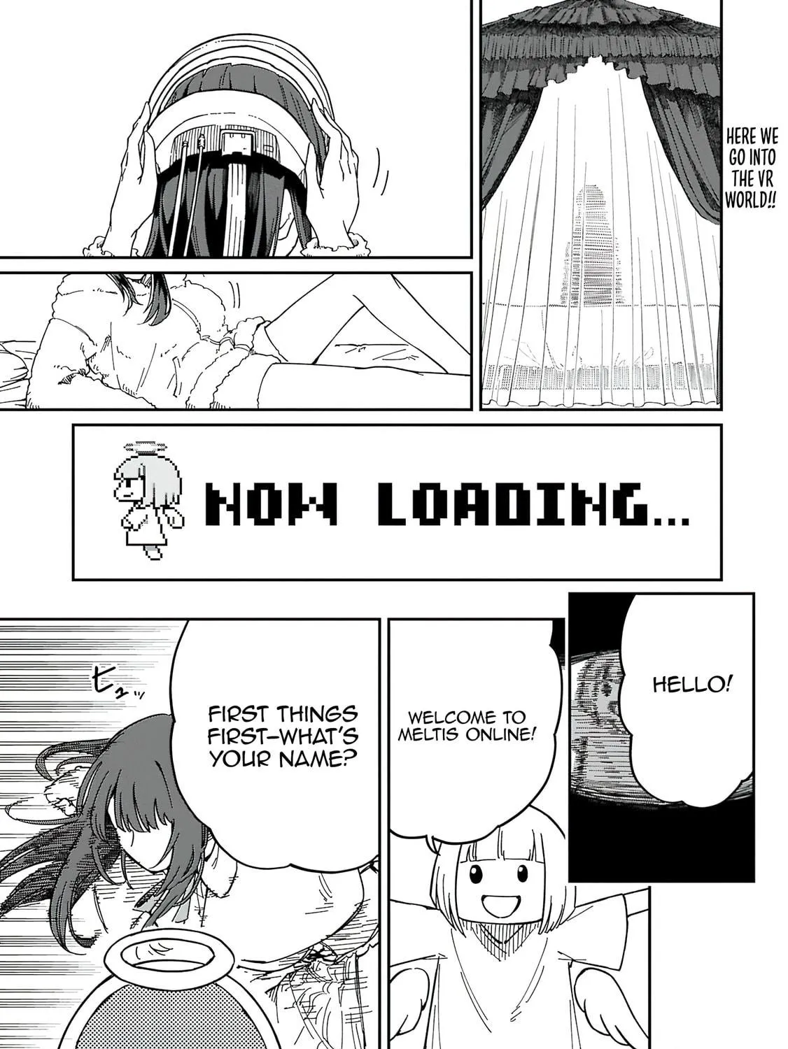 After I Knocked Down a Guide Angel, I Became a Necromancer ~A Supremely Cute Gothic Lolita Evil God is so Terrific!~ Chapter 1.1 page 5 - 