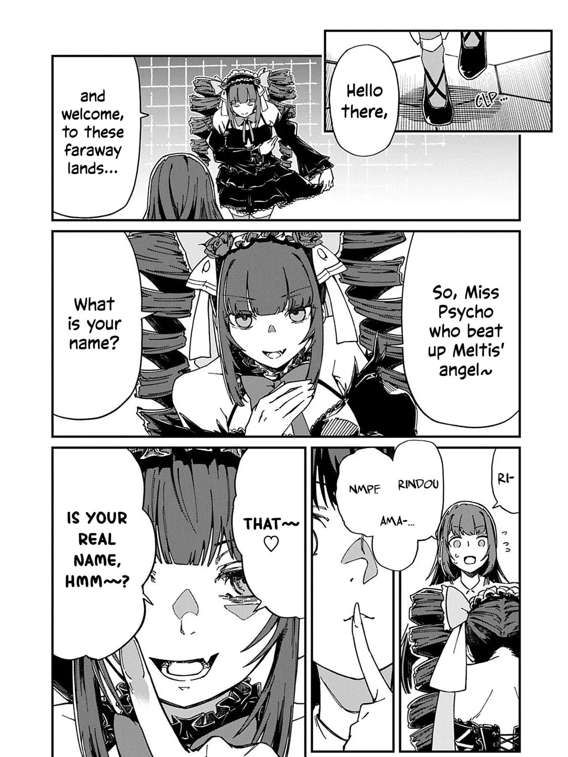 After I Knocked Down a Guide Angel, I Became a Necromancer ~A Supremely Cute Gothic Lolita Evil God is so Terrific!~ Chapter 1 page 13 - 