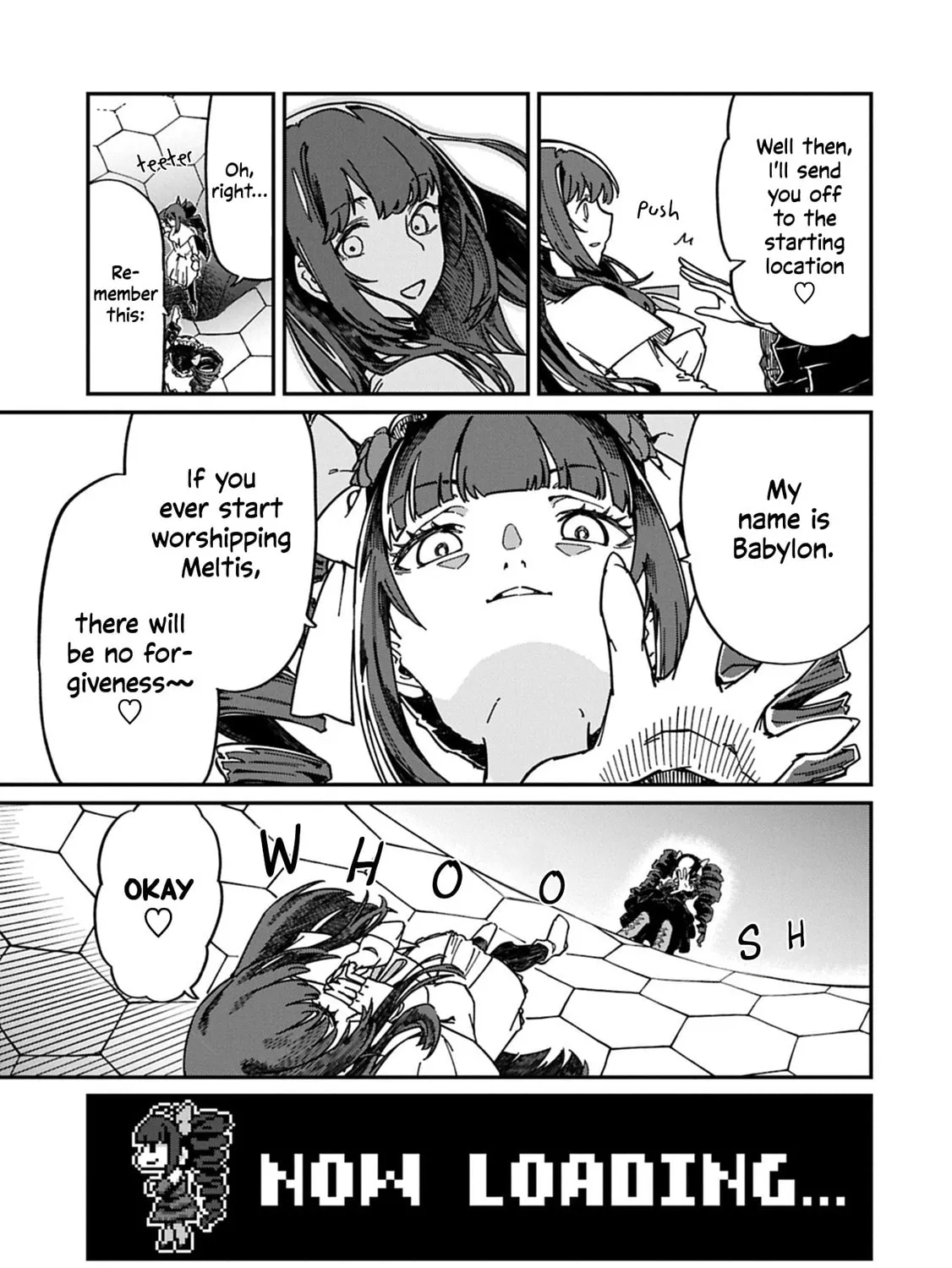 After I Knocked Down a Guide Angel, I Became a Necromancer ~A Supremely Cute Gothic Lolita Evil God is so Terrific!~ Chapter 1 page 21 - 