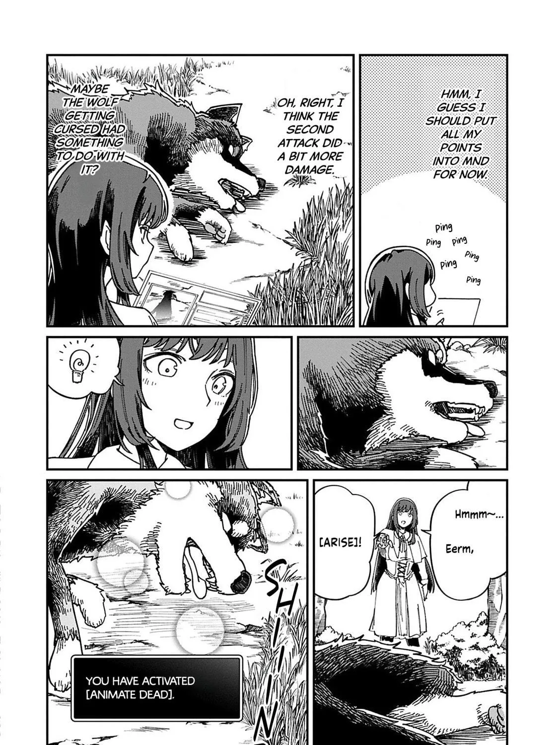 After I Knocked Down a Guide Angel, I Became a Necromancer ~A Supremely Cute Gothic Lolita Evil God is so Terrific!~ Chapter 1 page 47 - 