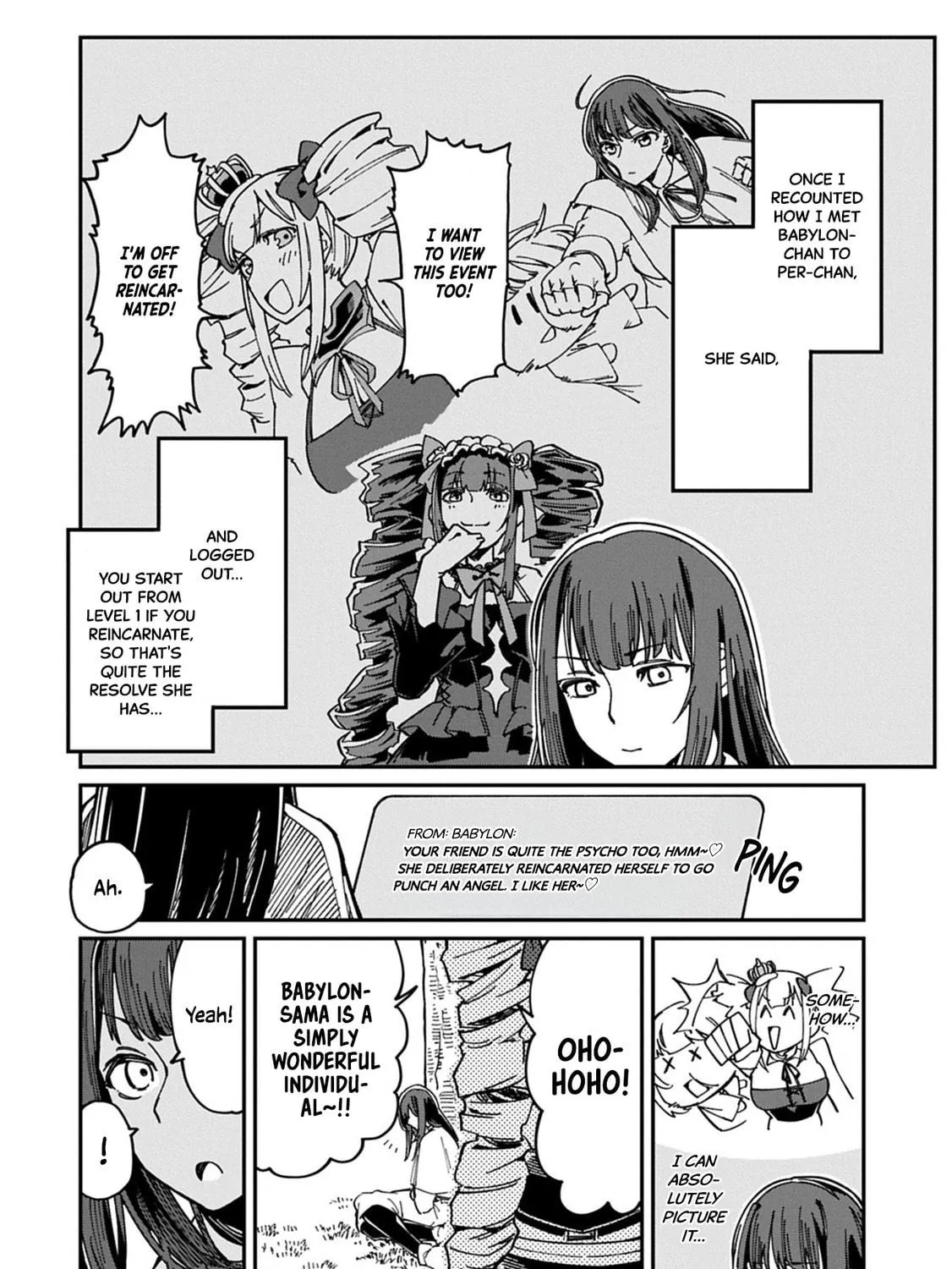 After I Knocked Down a Guide Angel, I Became a Necromancer ~A Supremely Cute Gothic Lolita Evil God is so Terrific!~ Chapter 2 page 71 - 