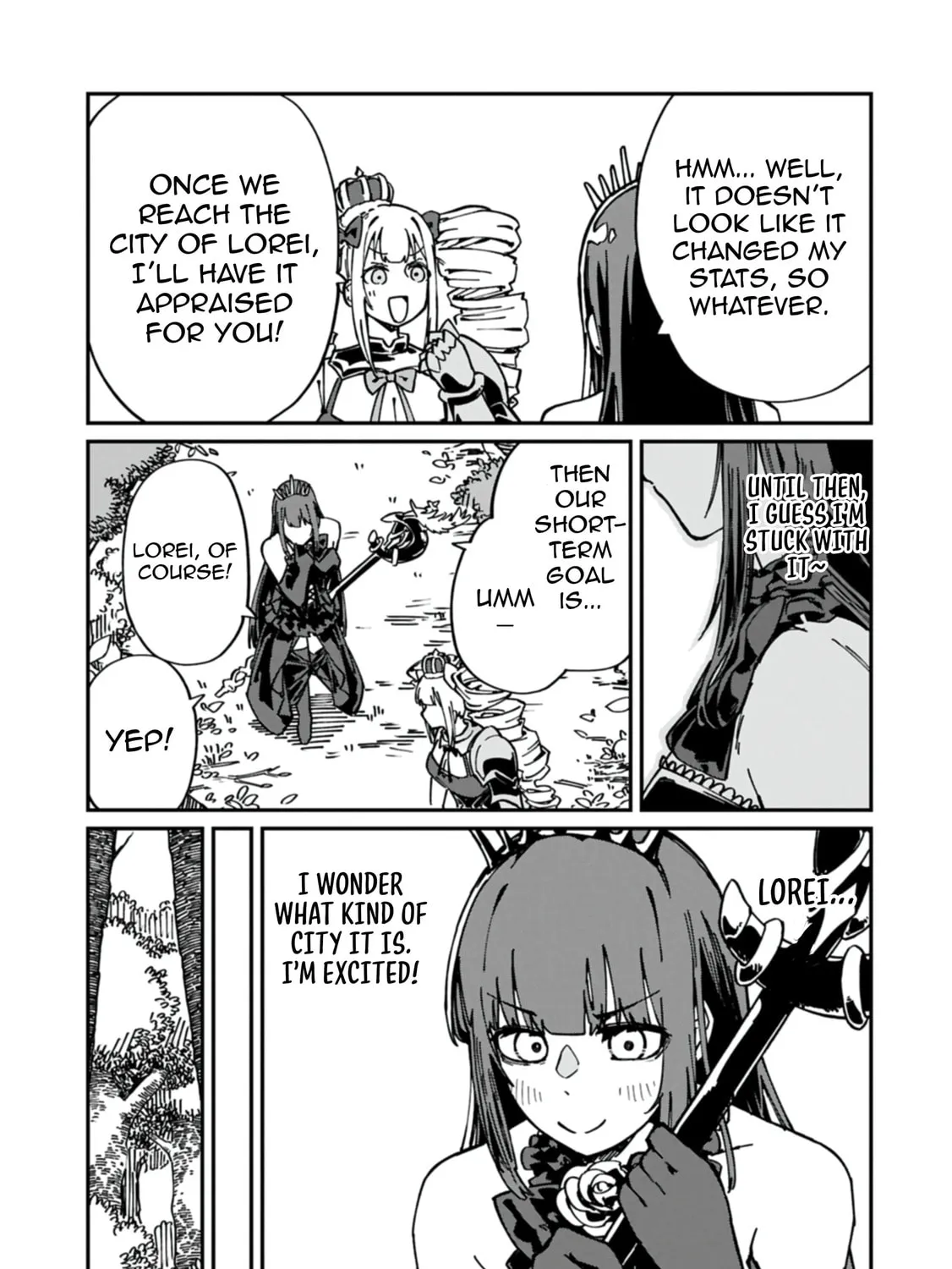 After I Knocked Down a Guide Angel, I Became a Necromancer ~A Supremely Cute Gothic Lolita Evil God is so Terrific!~ Chapter 3.2 page 25 - 