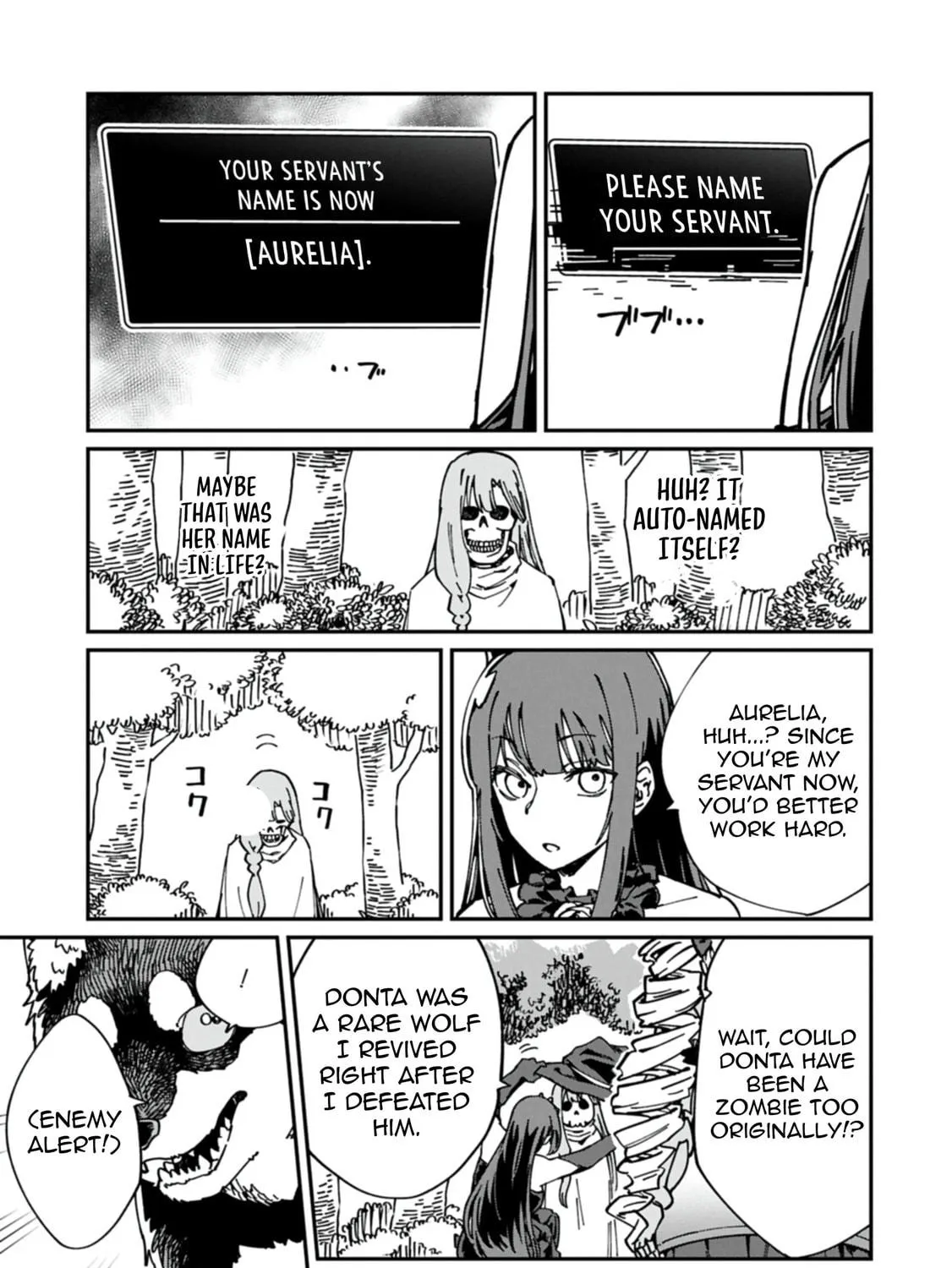 After I Knocked Down a Guide Angel, I Became a Necromancer ~A Supremely Cute Gothic Lolita Evil God is so Terrific!~ Chapter 3.2 page 9 - 