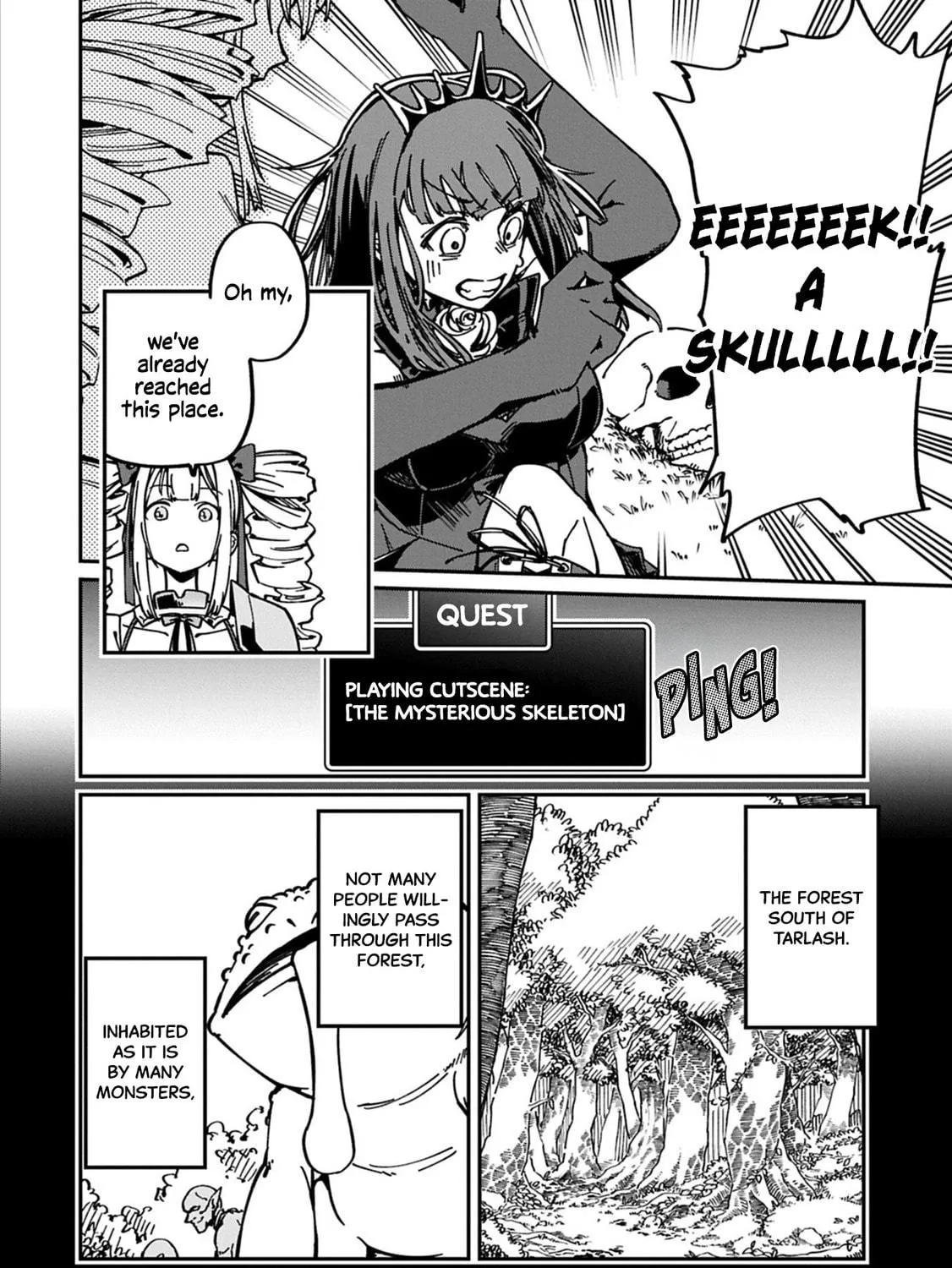 After I Knocked Down a Guide Angel, I Became a Necromancer ~A Supremely Cute Gothic Lolita Evil God is so Terrific!~ Chapter 3 page 39 - 