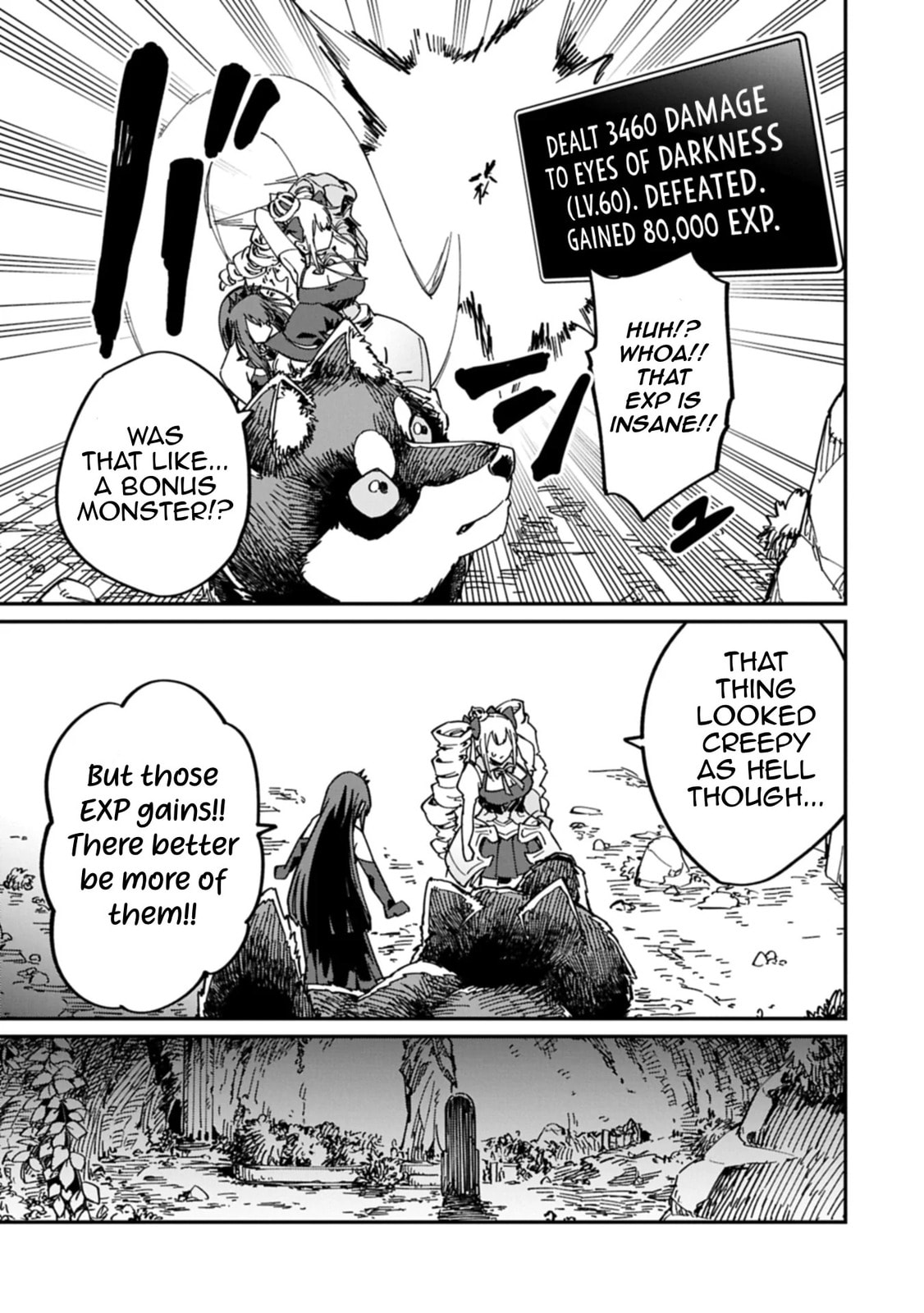 After I Knocked Down a Guide Angel, I Became a Necromancer ~A Supremely Cute Gothic Lolita Evil God is so Terrific!~ Chapter 4.2 page 8 - 